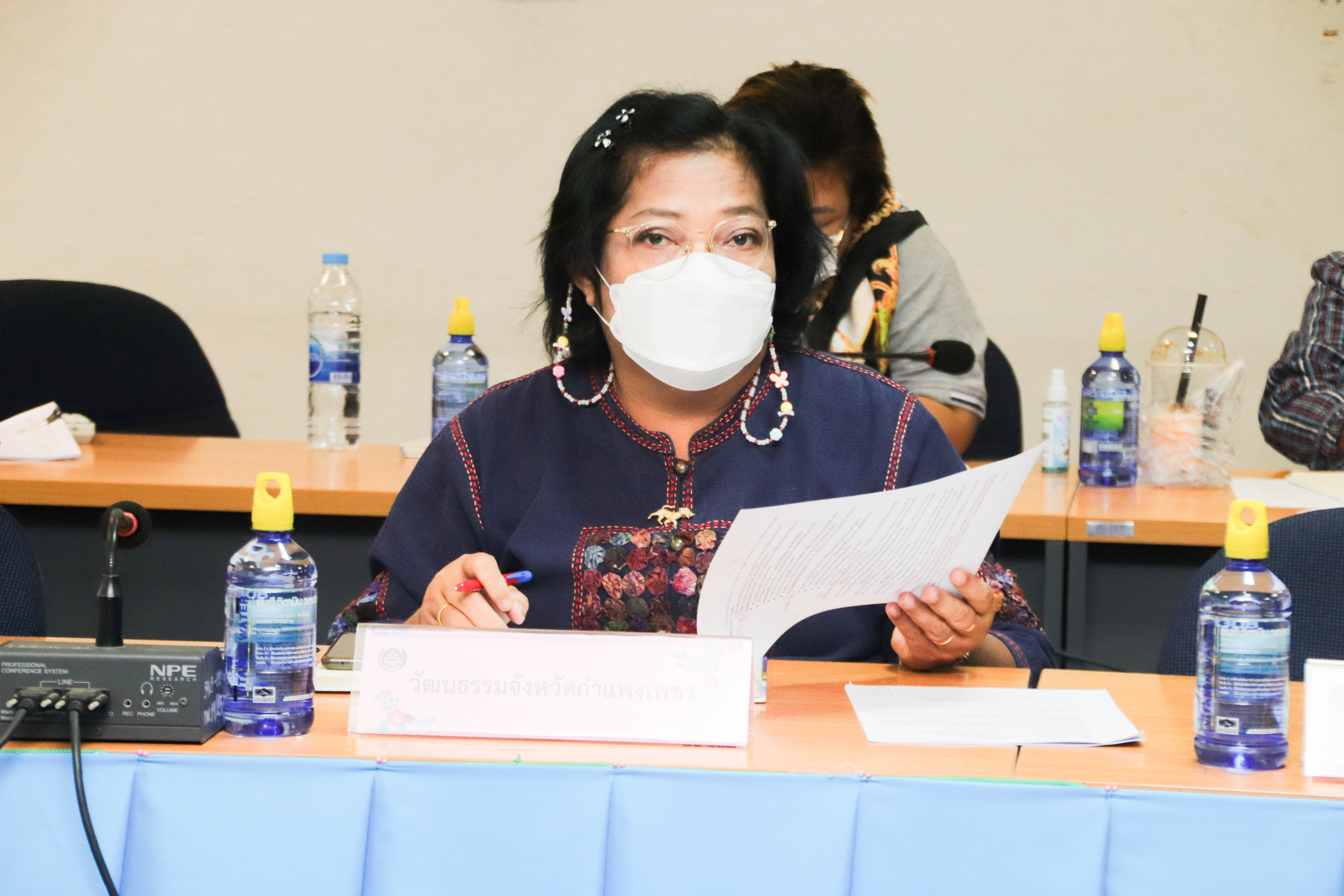 พช.กำแพงเพชร ประชุมคณะทำงานขับเคลื่อน “โคก หนอง นา โมเดล” สู่การเป็นศูนย์เรียนรู้ต้นแบบฯ ครั้งที่ 1/2565