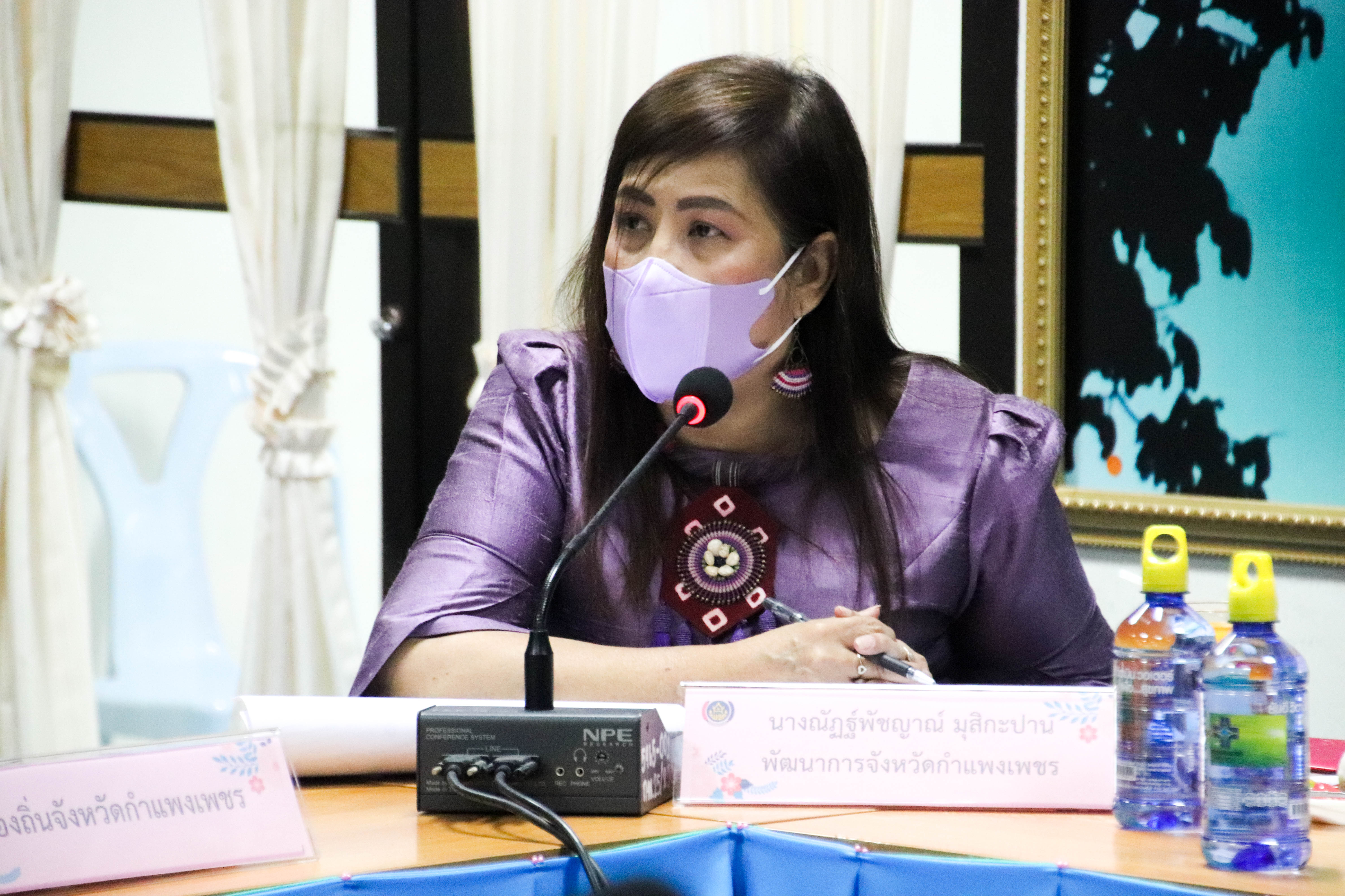 พช.กำแพงเพชร ประชุมคณะทำงานขับเคลื่อน “โคก หนอง นา โมเดล” สู่การเป็นศูนย์เรียนรู้ต้นแบบฯ ครั้งที่ 1/2565