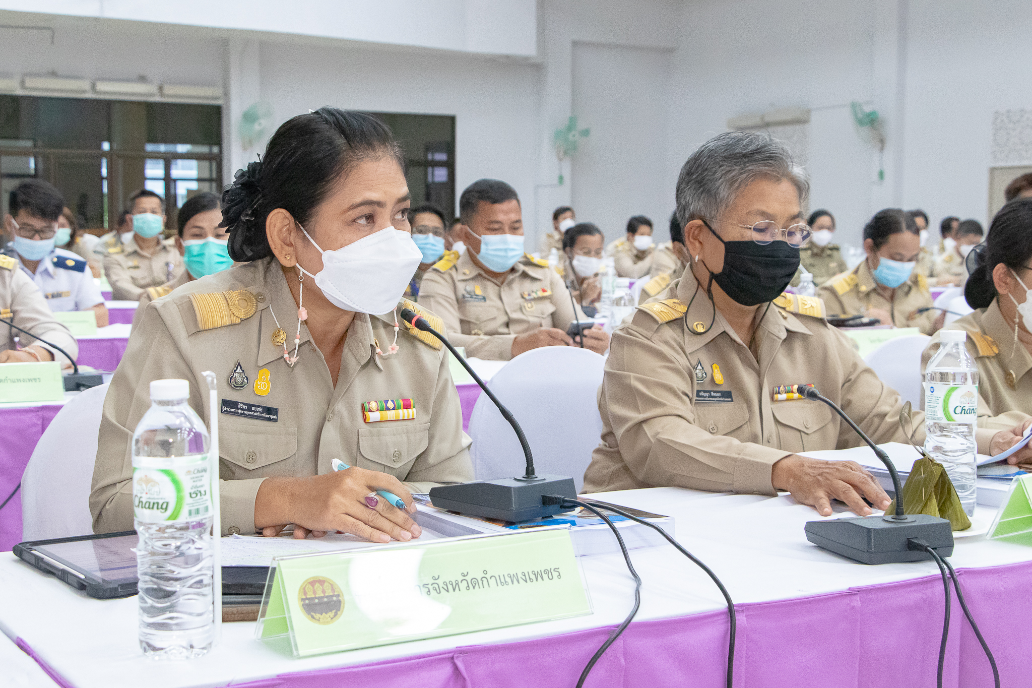พช.กำแพงเพชร : ร่วมประชุมข้อราชการผู้บังคับบัญชาหัวหน้าส่วนราชการ และประชุมคณะกรมการจังหวัดและหัวหน้าส่วนราชการ ครั้งที่ 5/2565