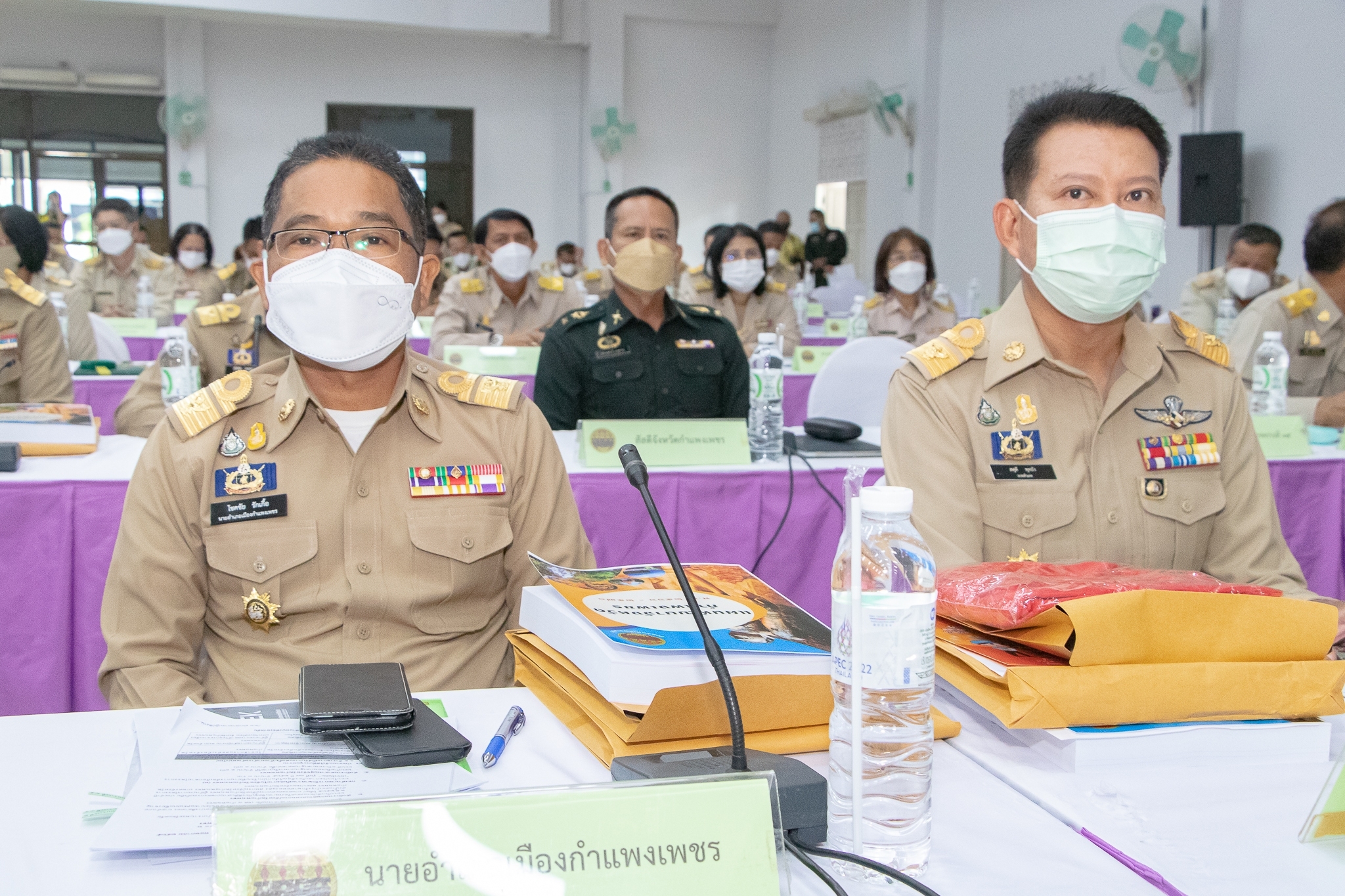 พช.กำแพงเพชร : ร่วมประชุมข้อราชการผู้บังคับบัญชาหัวหน้าส่วนราชการ และประชุมคณะกรมการจังหวัดและหัวหน้าส่วนราชการ ครั้งที่ 5/2565
