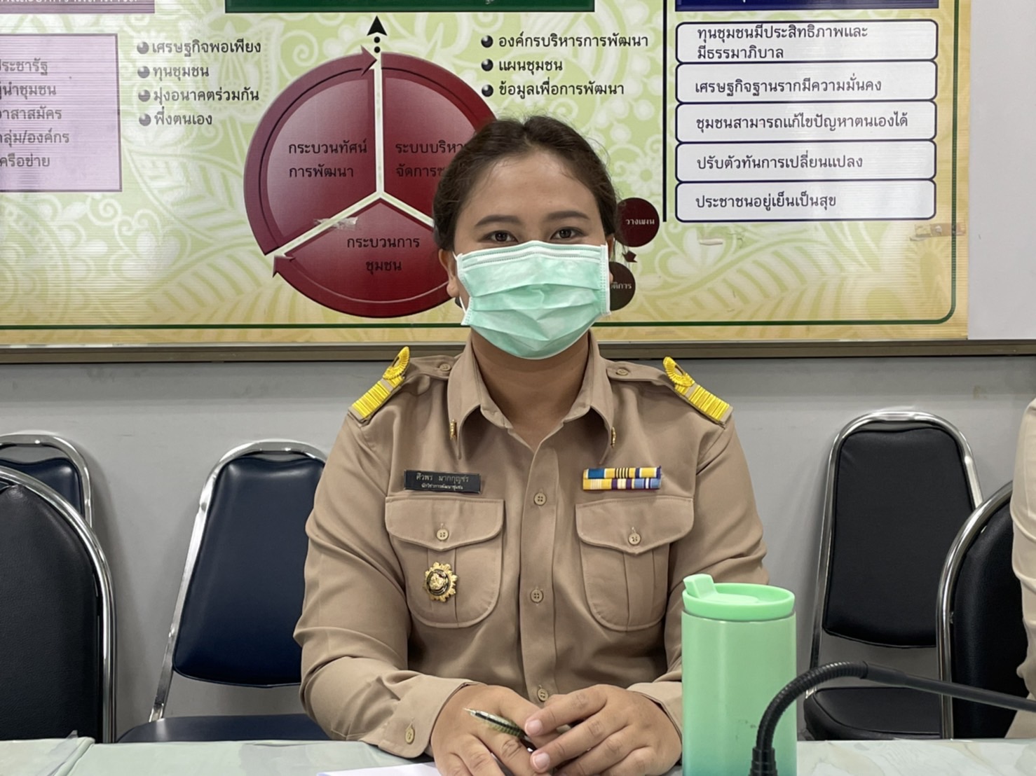 พช.กำแพงเพชร ร่วมประชุมกรมการพัฒนาชุมชน ประจำเดือนพฤษภาคม 2565 ผ่านระบบการประชุมทางไกล(Video Conference)