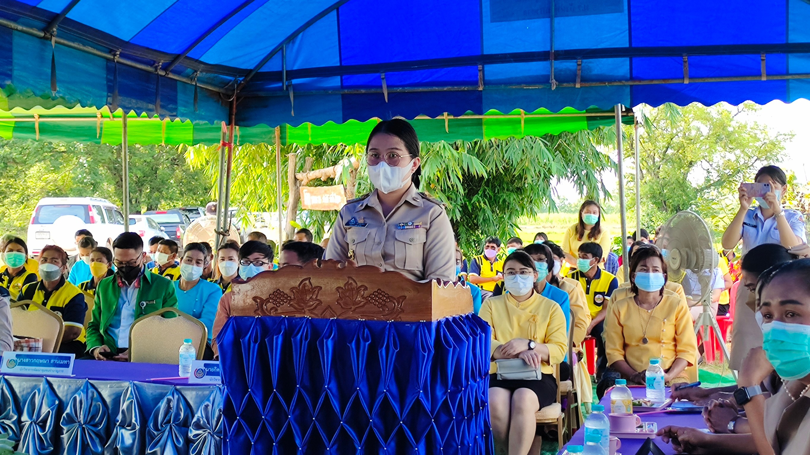 นายกิติพล เวชกุล ผู้ตรวจราชการกรมการพัฒนาชุมชน เป็นประธานการประเมินคัดเลือกข้าราชการ ลูกจ้างประจำ และพนักงานราชการดีเด่น ประจำปี พ.ศ. 2565 เขตตรวจราชการที่ 18 จังหวัดกำแพงเพชร