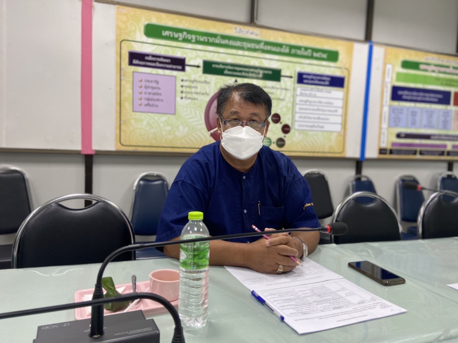 พช.กำแพงเพชร พิจารณาการประเมินผลเพื่อรับรองมาตรฐานการพัฒนาชุมชน ระดับจังหวัด