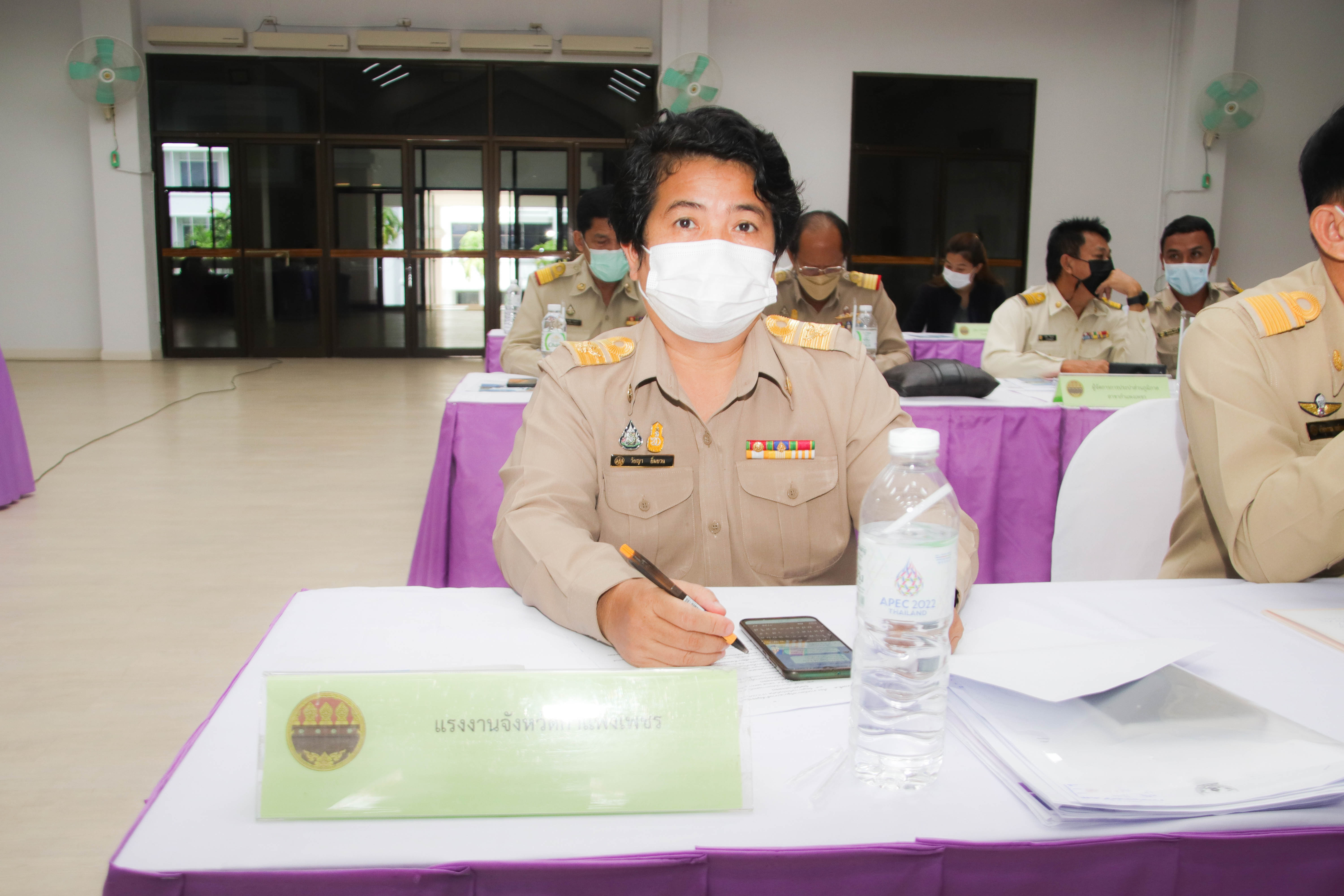 พช.กำแพงเพชร : ร่วมประชุมคณะกรมการจังหวัดและหัวหน้าส่วนราชการ ครั้งที่ 6/2565
