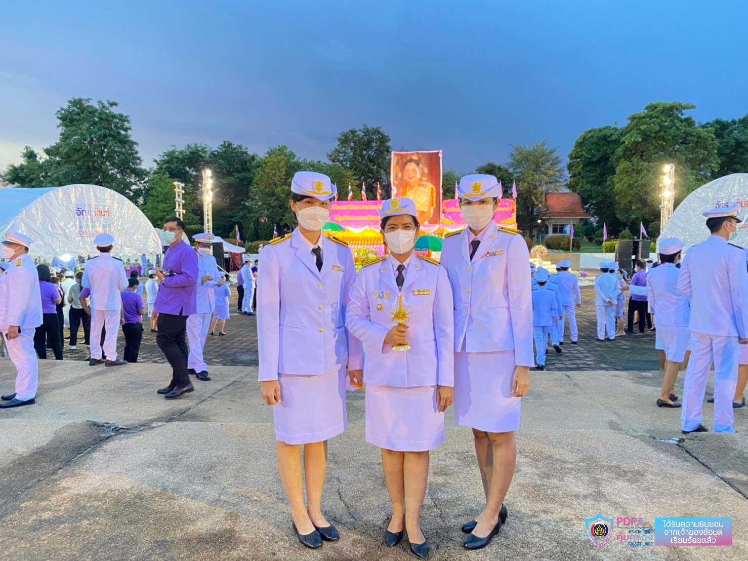 พช.กำแพงเพชร ร่วมพิธีถวายราชสักการะและวางพานพุ่ม และพิธีจุดเทียนชัยถวายพระพรชัยมงคล สมเด็จพระนางเจ้าฯ พระบรมราชินี 3 มิถุนายน 2565