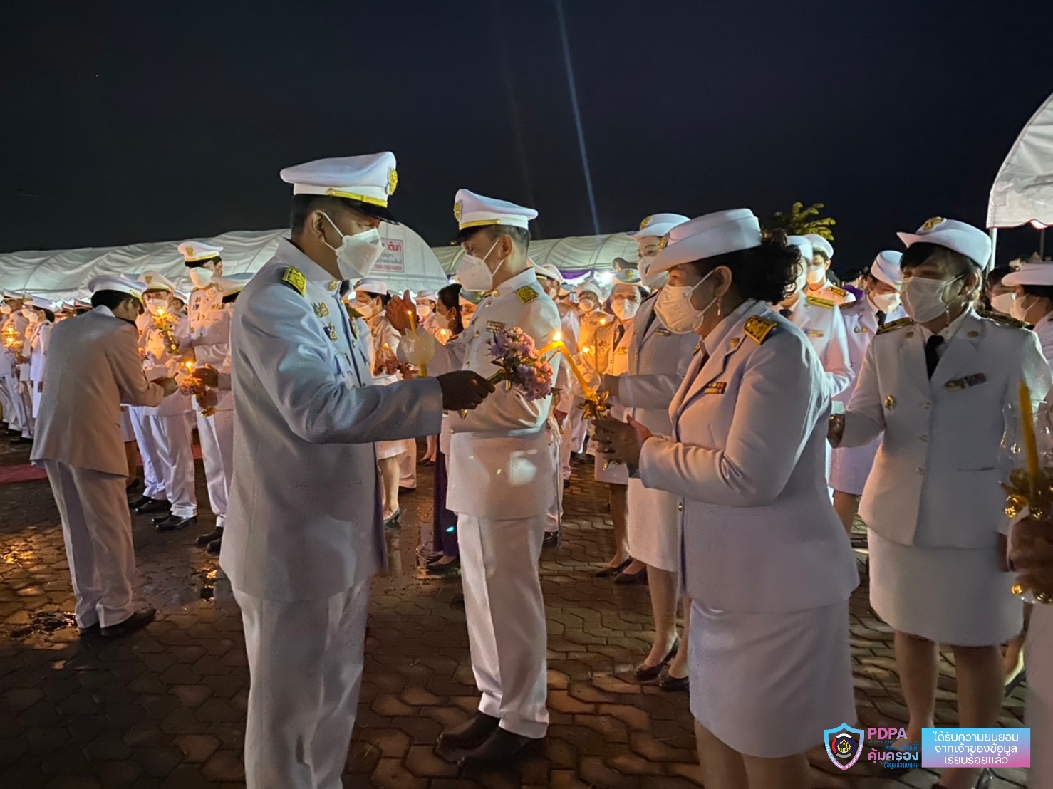 พช.กำแพงเพชร ร่วมพิธีถวายราชสักการะและวางพานพุ่ม และพิธีจุดเทียนชัยถวายพระพรชัยมงคล สมเด็จพระนางเจ้าฯ พระบรมราชินี 3 มิถุนายน 2565