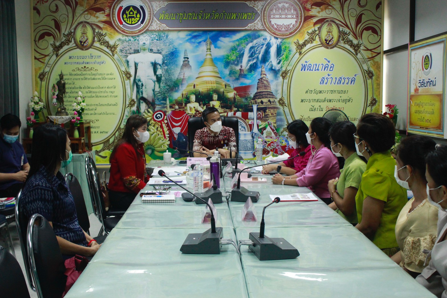 นายกิติพล เวชกุล ผู้ตรวจราชการกรมการพัฒนาชุมชน เขตตรวจราชการที่ 18 กลุ่มจังหวัดภาคเหนือตอนล่าง 2 เป็นประธานคณะกรรมการคัดเลือกคนกองทุนพัฒนาบทบาทสตรีดีเด่น ระดับเขตตรวจราชการ ตามโครงการเชิดชูเกียรติคนกองทุนพัฒนาบทบาทสตรี ในพื้นที่จังหวัดกำแพงเพชร