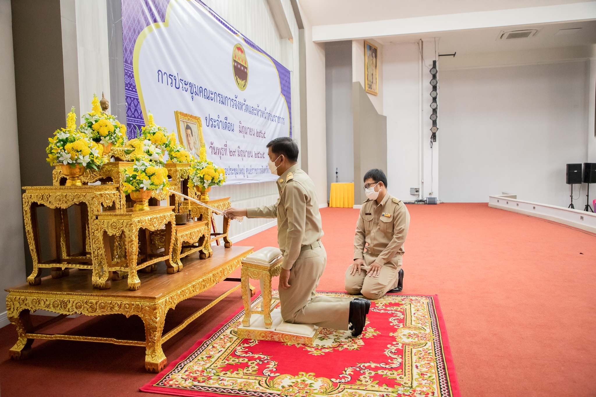 พช.กำแพงเพชร : ร่วมประชุมคณะกรมการจังหวัดและหัวหน้าส่วนราชการ ครั้งที่ 6/2565