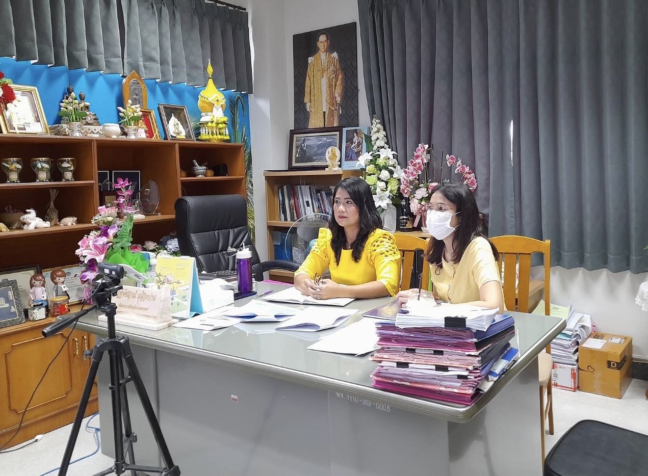 พช.กำแพงเพชร  “ประชุมชี้แจงการดำเนินงานโครงการพัฒนาชุมชนใสสะอาด ประจำปีงบประมาณ พ.ศ. 2565”