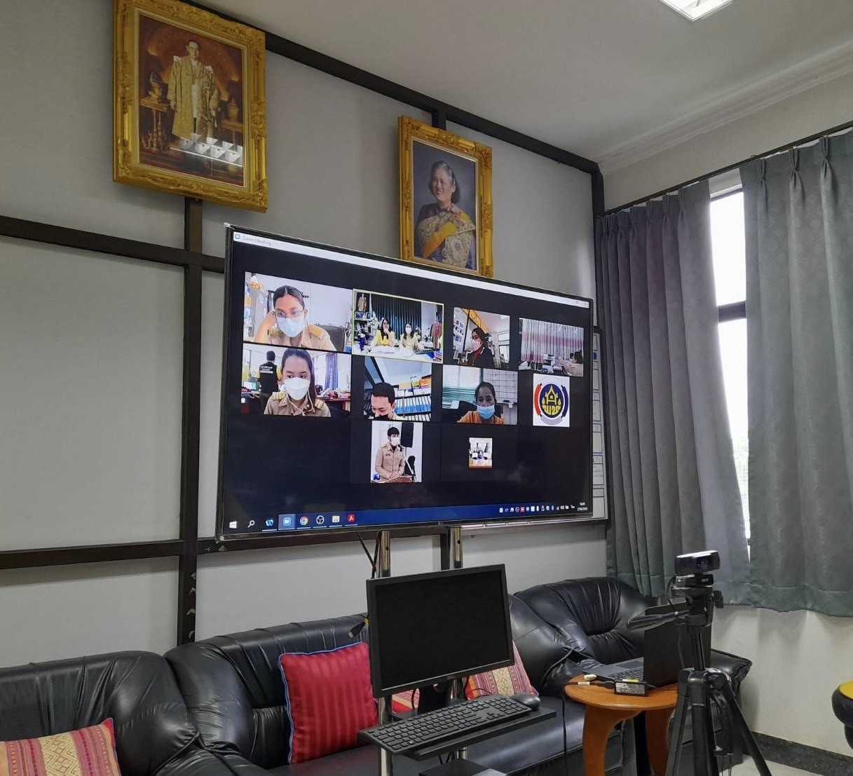 พช.กำแพงเพชร  “ประชุมชี้แจงการดำเนินงานโครงการพัฒนาชุมชนใสสะอาด ประจำปีงบประมาณ พ.ศ. 2565”