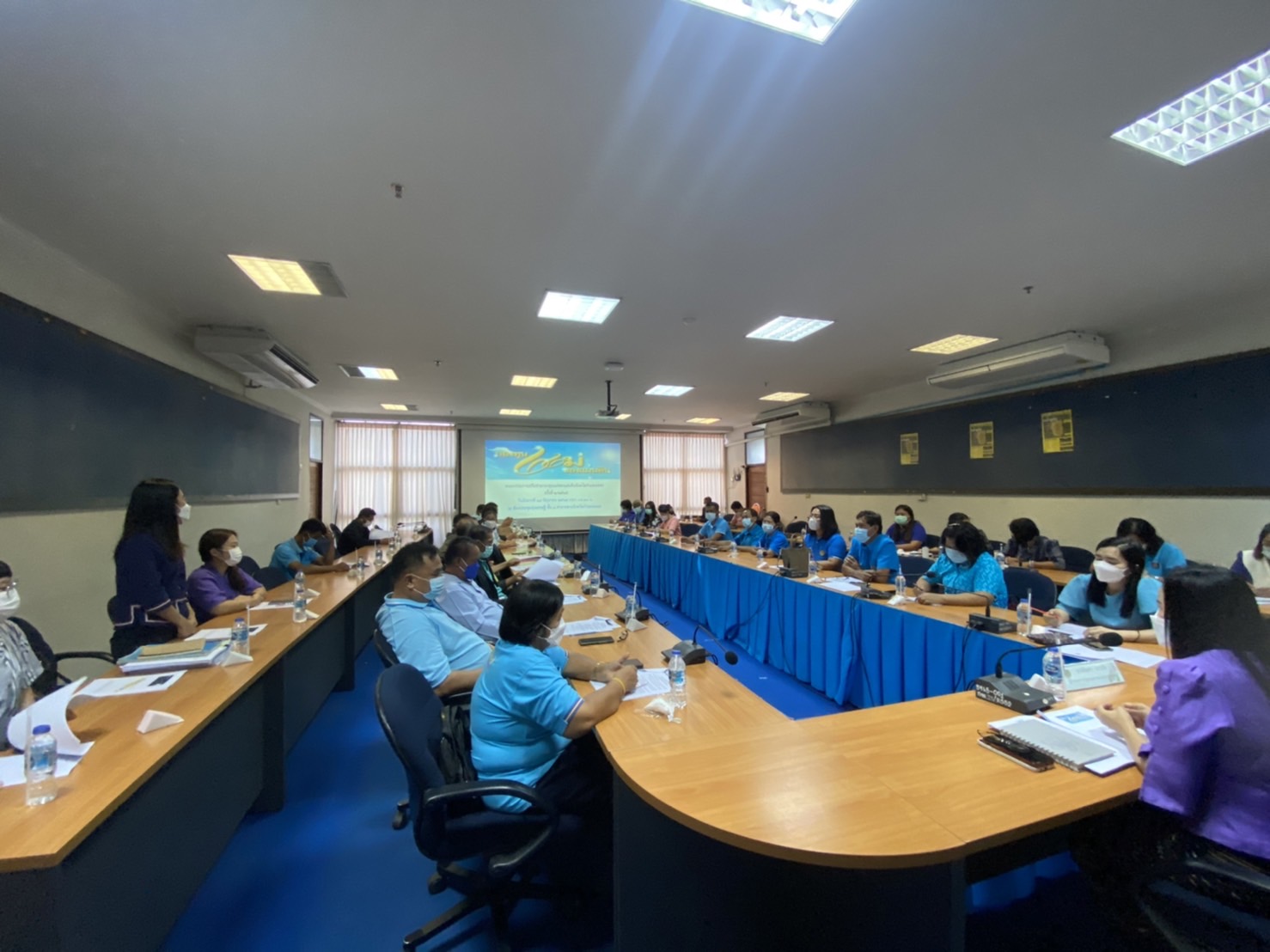 พช.กำแพงเพชรจัดประชุมคณะกรรมการเครือข่ายกองทุนแม่ของแผ่นดิน จังหวัดกำแพงเพชร ครั้งที่ 2/2565