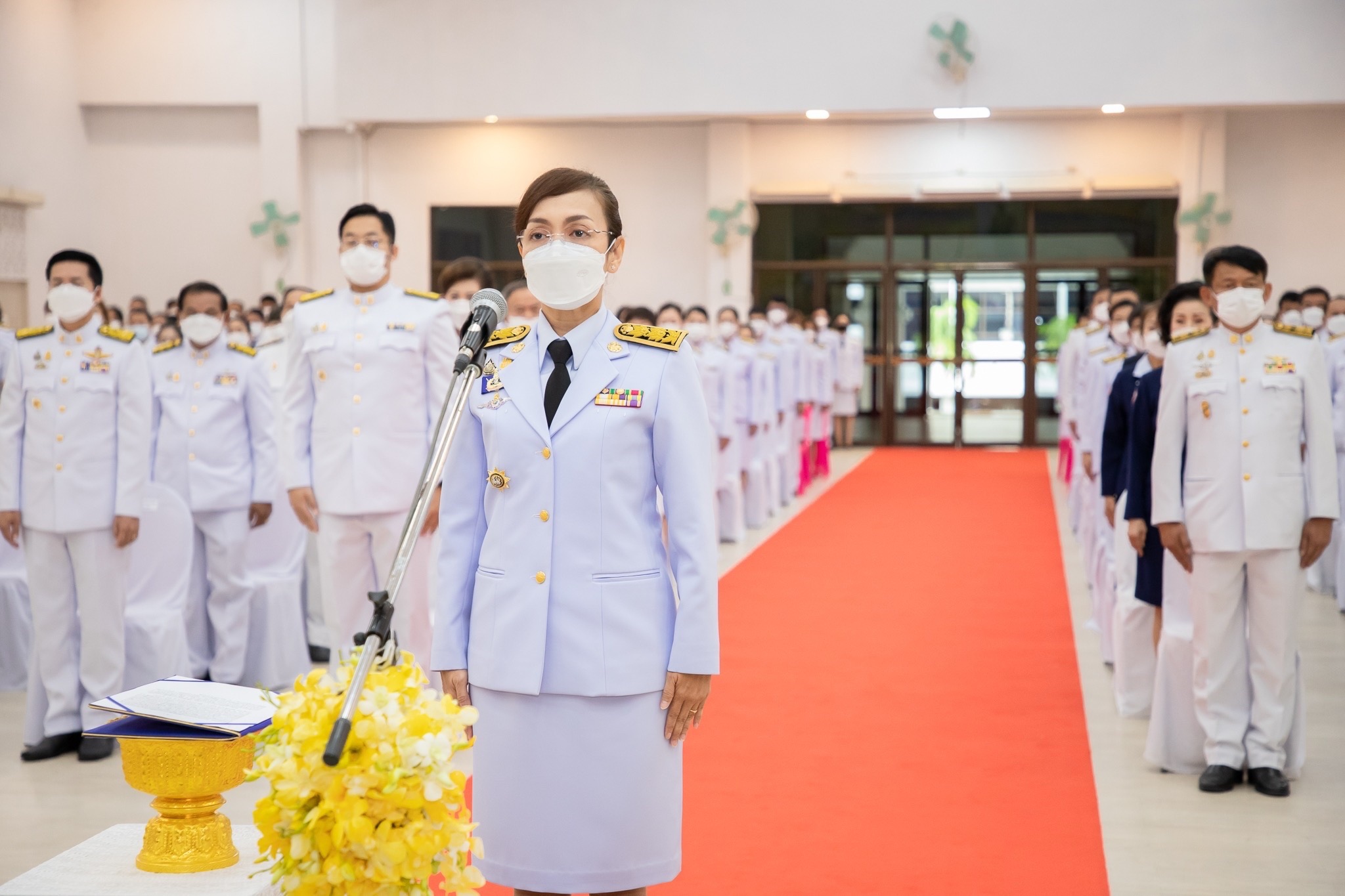 พช. กำแพงเพชร ร่วมพิธีวางพวงมาลาถวายราชสักการะ เนื่องในวันคล้ายวันสวรรคต สมเด็จพระนารายณ์มหาราช