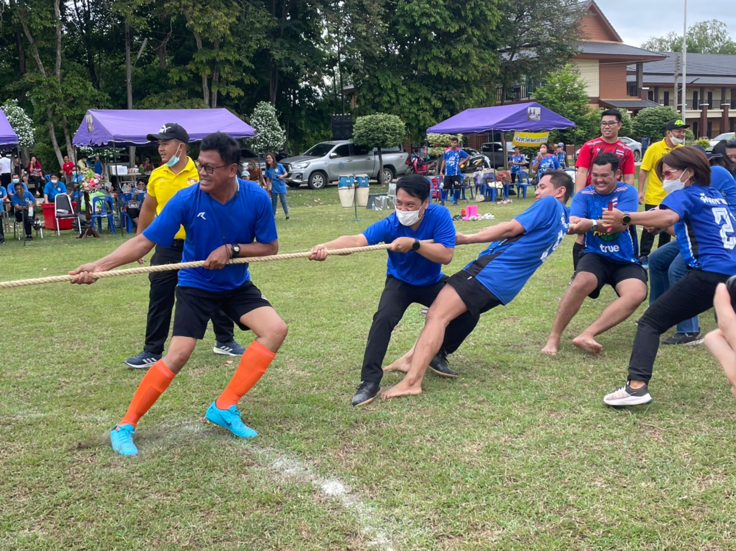 สุดพลัง! พจ.หนิง นำทัพนักกีฬา พช.กำแพง สู้สุดใจ!  ในกิจกรรม “สานสัมพันธ์น้องพี่ 60 ปี พช.” เขตตรวจราชการที่ 18 @ ศพช.พิษณุโลก