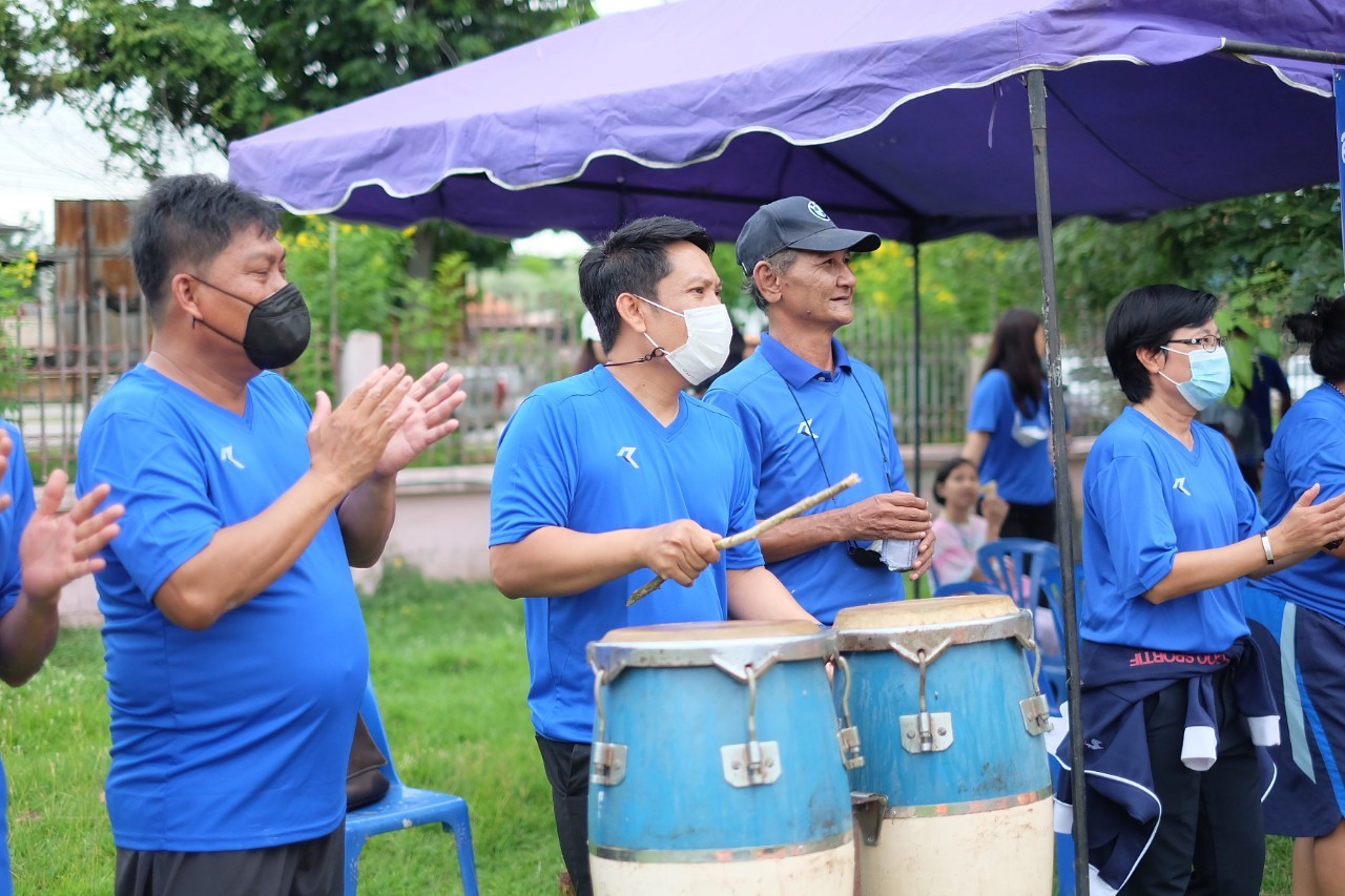 สุดพลัง! พจ.หนิง นำทัพนักกีฬา พช.กำแพง สู้สุดใจ!  ในกิจกรรม “สานสัมพันธ์น้องพี่ 60 ปี พช.” เขตตรวจราชการที่ 18 @ ศพช.พิษณุโลก