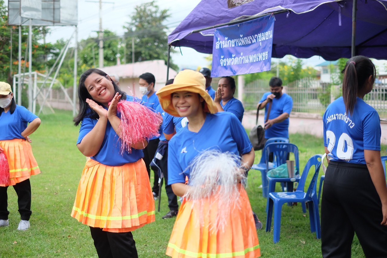 สุดพลัง! พจ.หนิง นำทัพนักกีฬา พช.กำแพง สู้สุดใจ!  ในกิจกรรม “สานสัมพันธ์น้องพี่ 60 ปี พช.” เขตตรวจราชการที่ 18 @ ศพช.พิษณุโลก