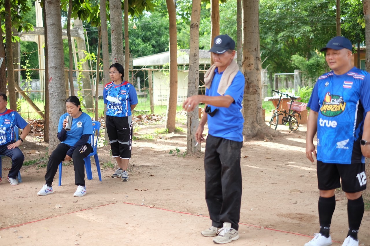 สุดพลัง! พจ.หนิง นำทัพนักกีฬา พช.กำแพง สู้สุดใจ!  ในกิจกรรม “สานสัมพันธ์น้องพี่ 60 ปี พช.” เขตตรวจราชการที่ 18 @ ศพช.พิษณุโลก