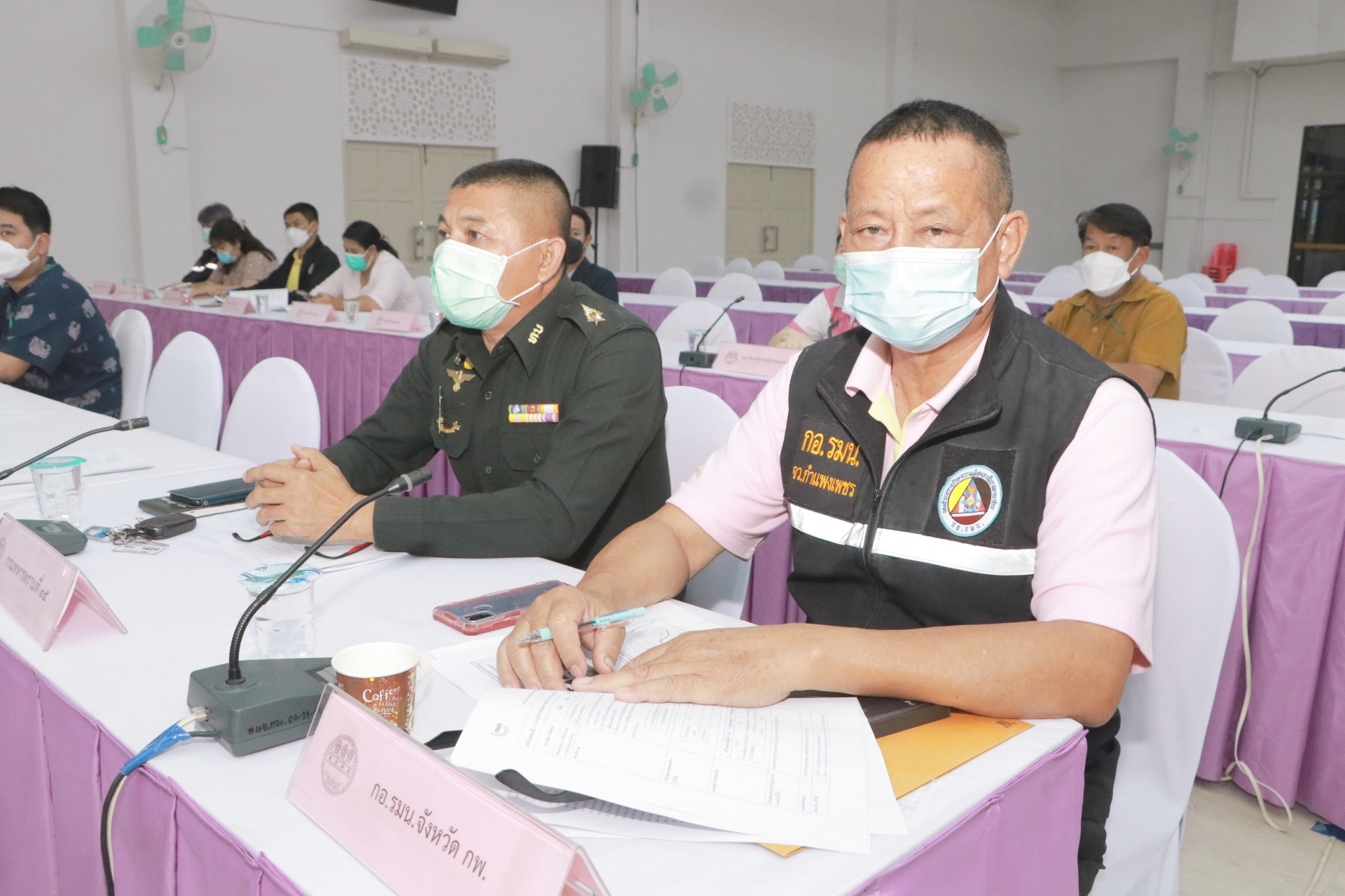 พช.กำแพงเพชร ร่วมประชุมคณะกรรมการศูนย์อำนวยการป้องกันและปราบปรามยาเสพติด จังหวัดกำแพงเพชร (ศอ.ปส.จ.กพ.) ครั้งที่ 7/2565