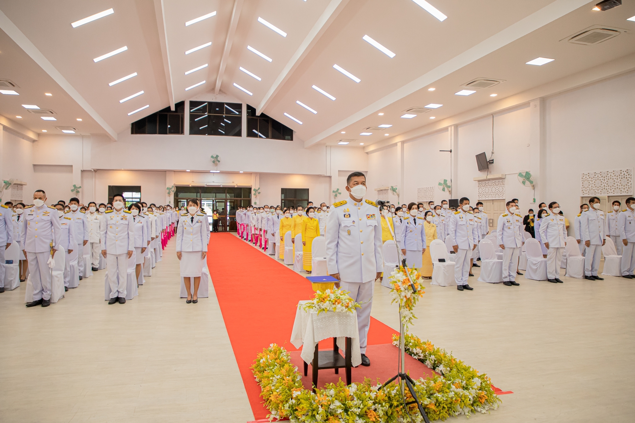 พช.กำแพงเพชร ร่วมพิธีถวายสัตย์ปฏิญาณเพื่อเป็นข้าราชการที่ดีและพลังของแผ่นดินเนื่องในวันเฉลิมพระชนมพรรษาพระบาทสมเด็จพระเจ้าอยู่หัว 28 กรกฎาคม 2565