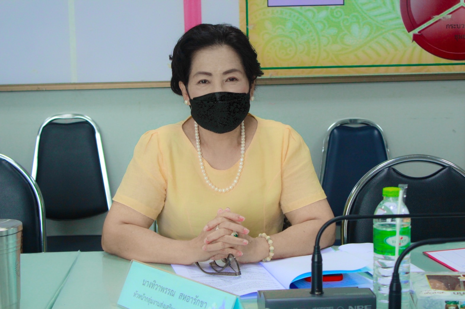 พช.กำแพงเพชร จัดประชุมคณะกรรมการการรับรองมาตรฐานการพัฒนาชุมชน (มชช.) จังหวัดกำแพงเพชร