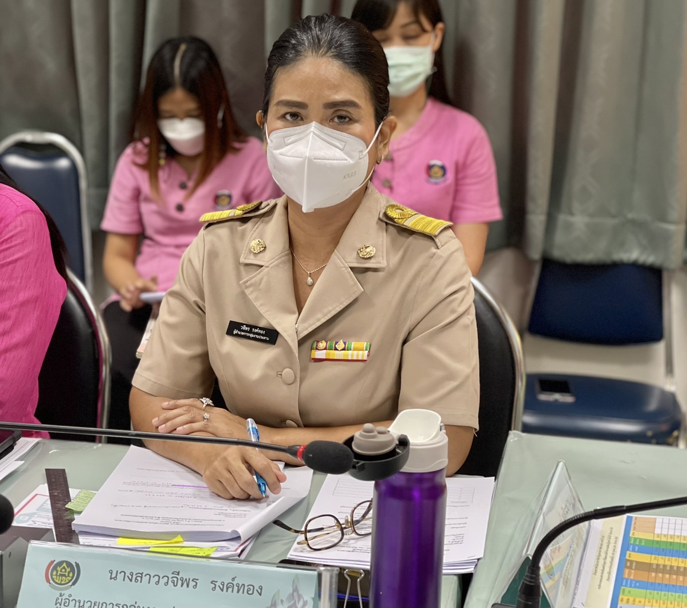 พช.กำแพงเพชร ประชุมผู้อำนวยการกลุ่มงาน พัฒนาการอำเภอ และนักวิชาการพัฒนาชุมชน ครั้งที่ 5/2565
