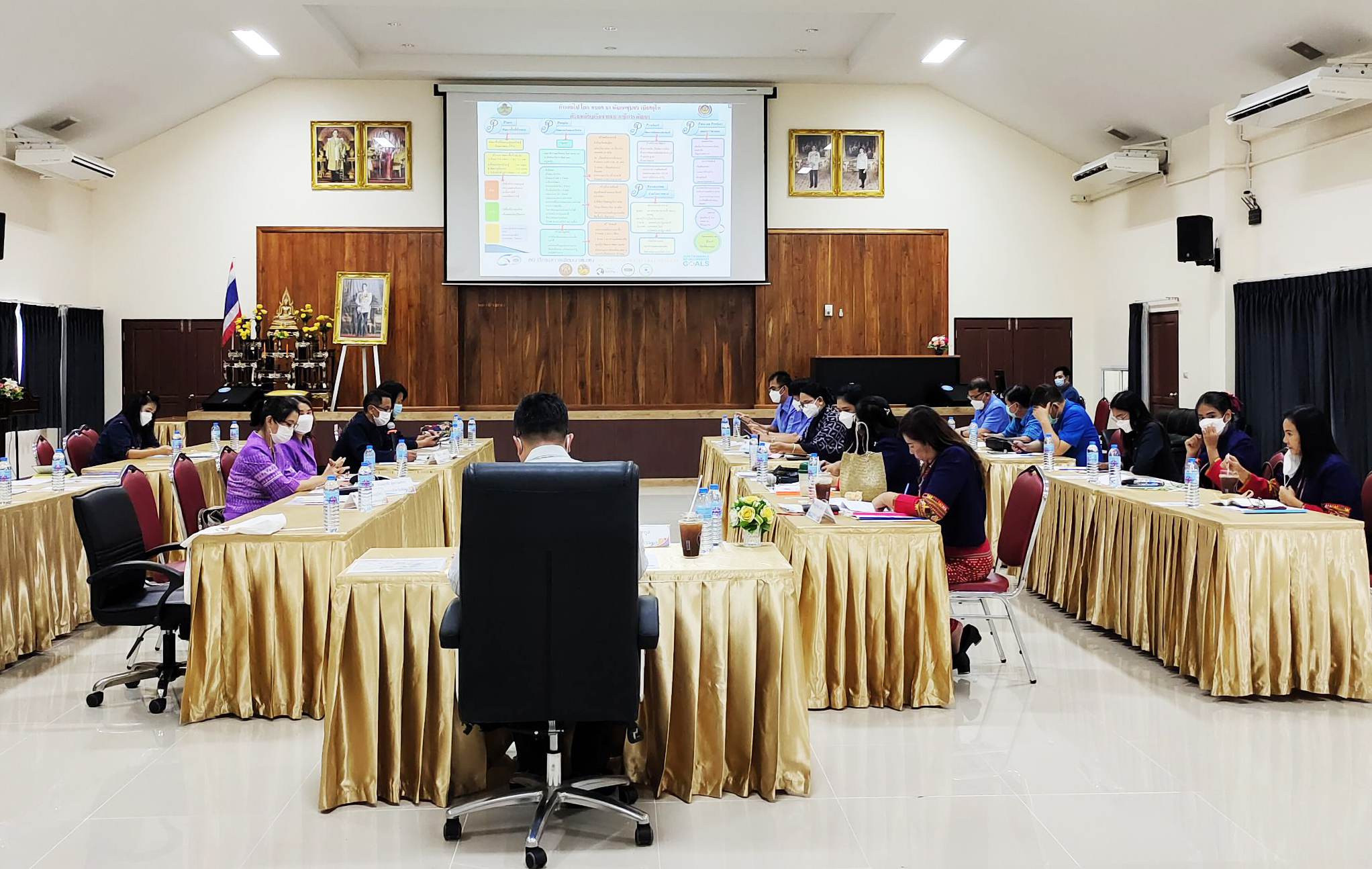 พช.กำแพงเพชร ร่วมประชุมเขตตรวจราชการที่ 18 กลุ่มจังหวัดภาคเหนือตอนล่าง 2  ครั้งที่ 3 /2565