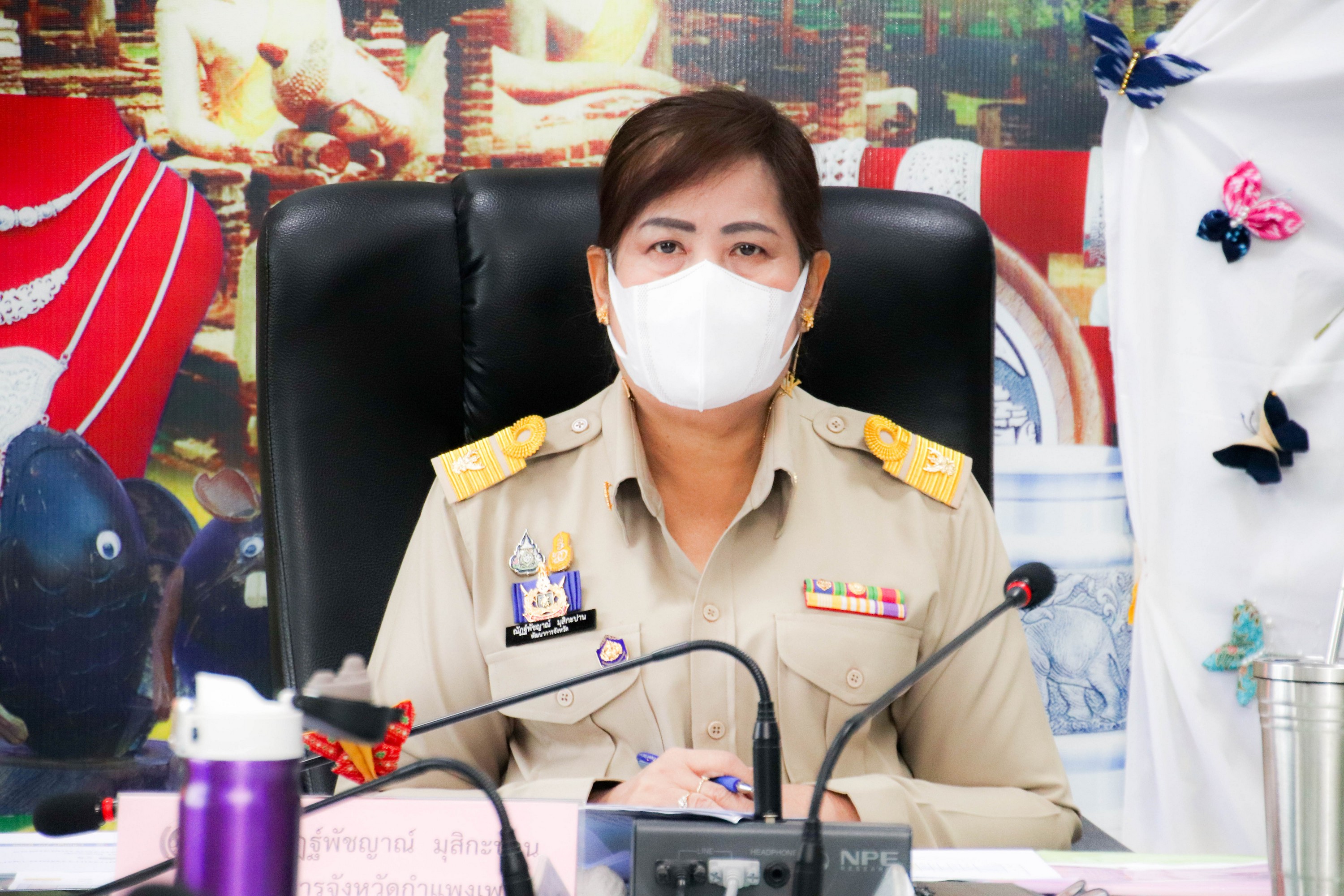พช.กำแพงเพชร ร่วมประชุมการขับเคลื่อนงานและดำเนินกิจกรรมสำคัญของกรมการพัฒนาชุมชน เขตตรวจราชการที่ 5 และเขตตรวจราชการที่ 18