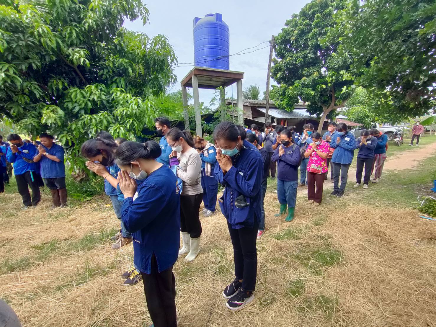 พช.กำแพงเพชร และคณะกรรมการเครือข่ายโคก หนอง นา ระดับจังหวัด ร่วมจัดกิจกรรมเอามื้อสามัคคี “ร่วมมือ ร่วมแรง ร่วมใจ พร้อมก้าวเดินไปด้วยกัน”