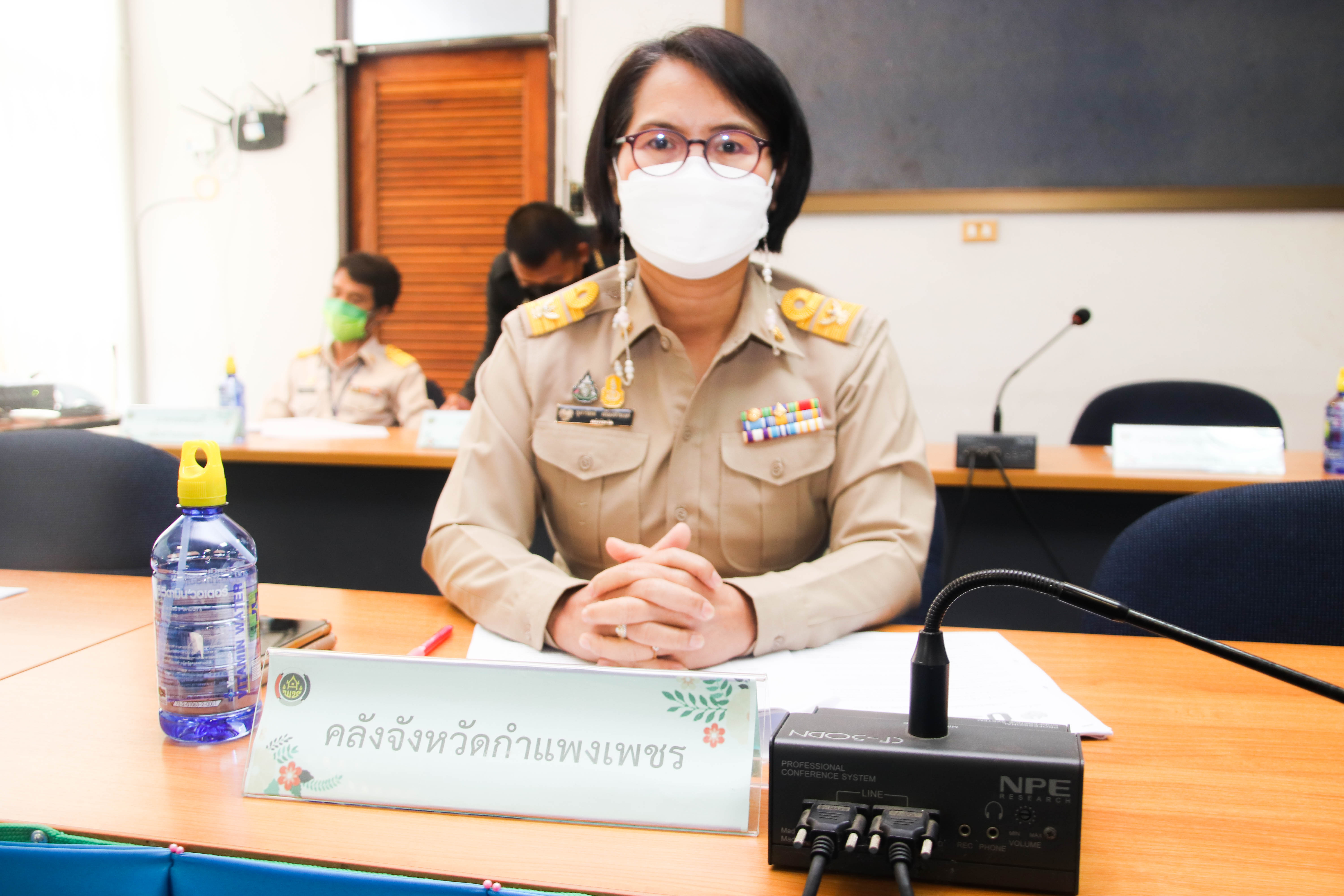 พช.กำแพงเพชร ประชุมคณะกรรมการบริหารศูนย์อำนวยการขจัดความยากจนและพัฒนาคนทุกช่วงวัยอย่างยั่งยืนตามหลักปรัชญาของเศรษฐกิจพอเพียงจังหวัดกำแพงเพชร (คจพ.จ.) ครั้งที่ 4/2565