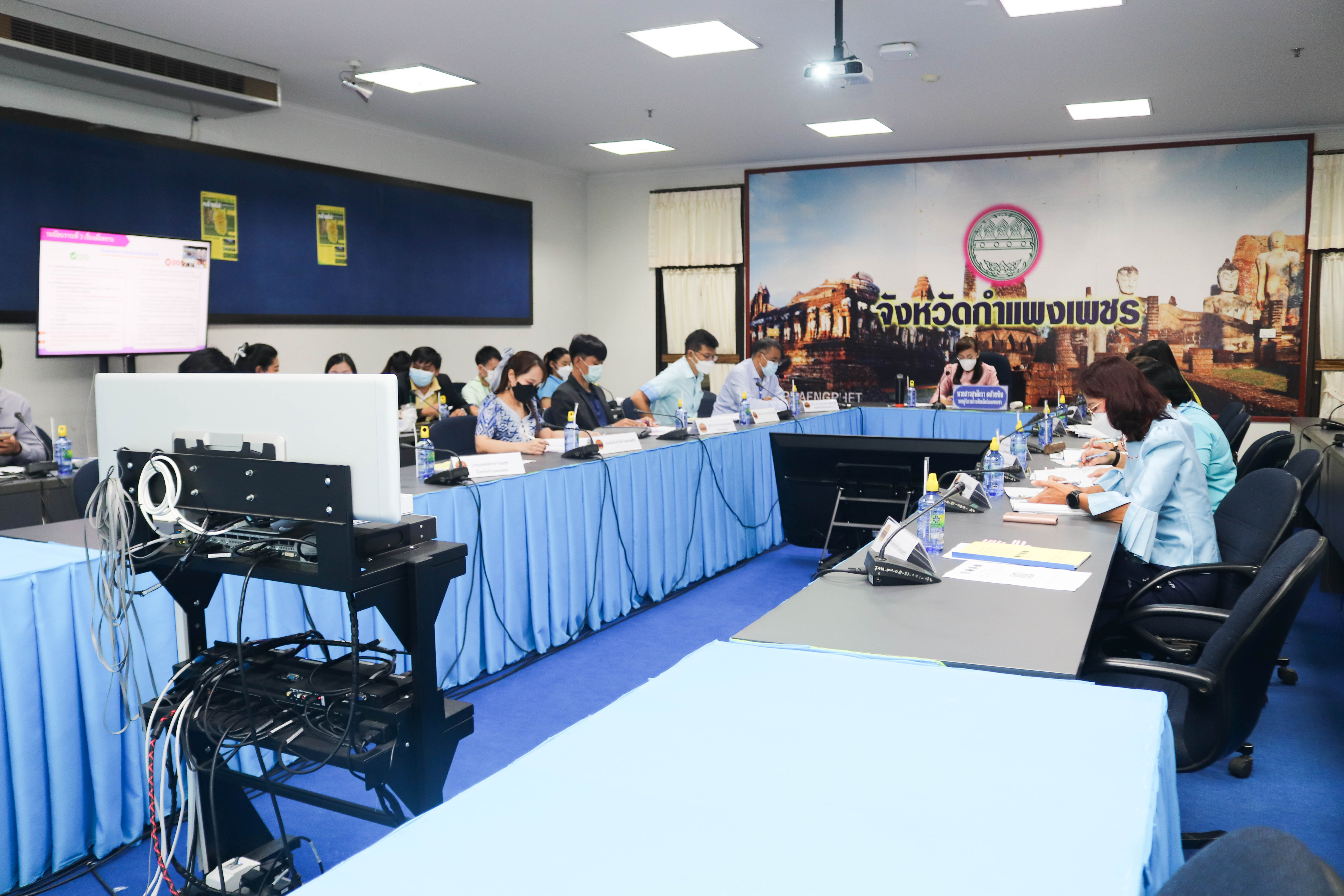 พช.กำแพงเพชร ร่วมประชุมการจัดทำแผนปฏิบัติราชการประจำปีของกลุ่มจังหวัดภาคเหนือตอนล่าง 2 ประจำปีงบประมาณ พ.ศ. 2567