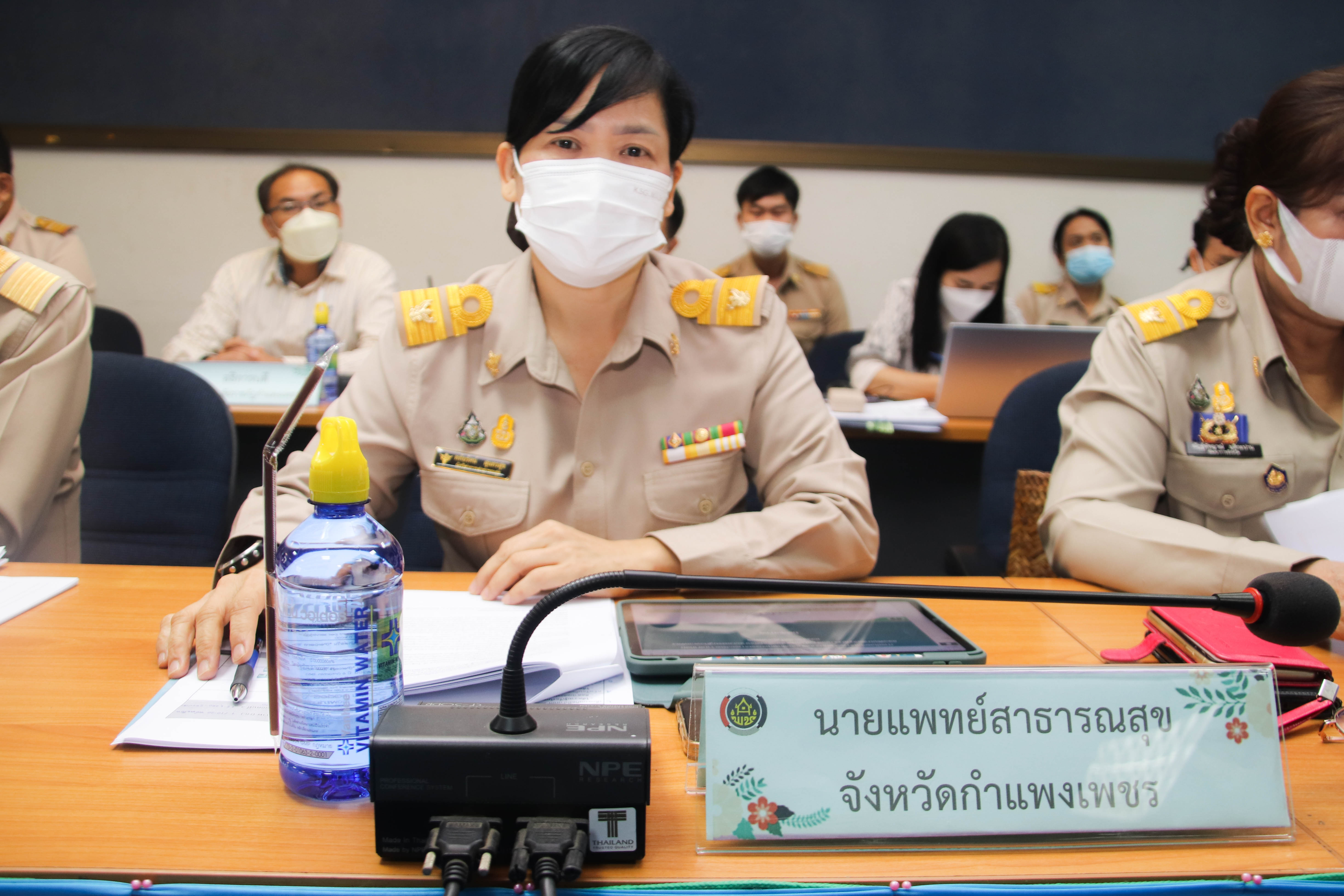 พช.กำแพงเพชร ประชุมคณะกรรมการบริหารศูนย์อำนวยการขจัดความยากจนและพัฒนาคนทุกช่วงวัยอย่างยั่งยืนตามหลักปรัชญาของเศรษฐกิจพอเพียงจังหวัดกำแพงเพชร (คจพ.จ.) ครั้งที่ 4/2565