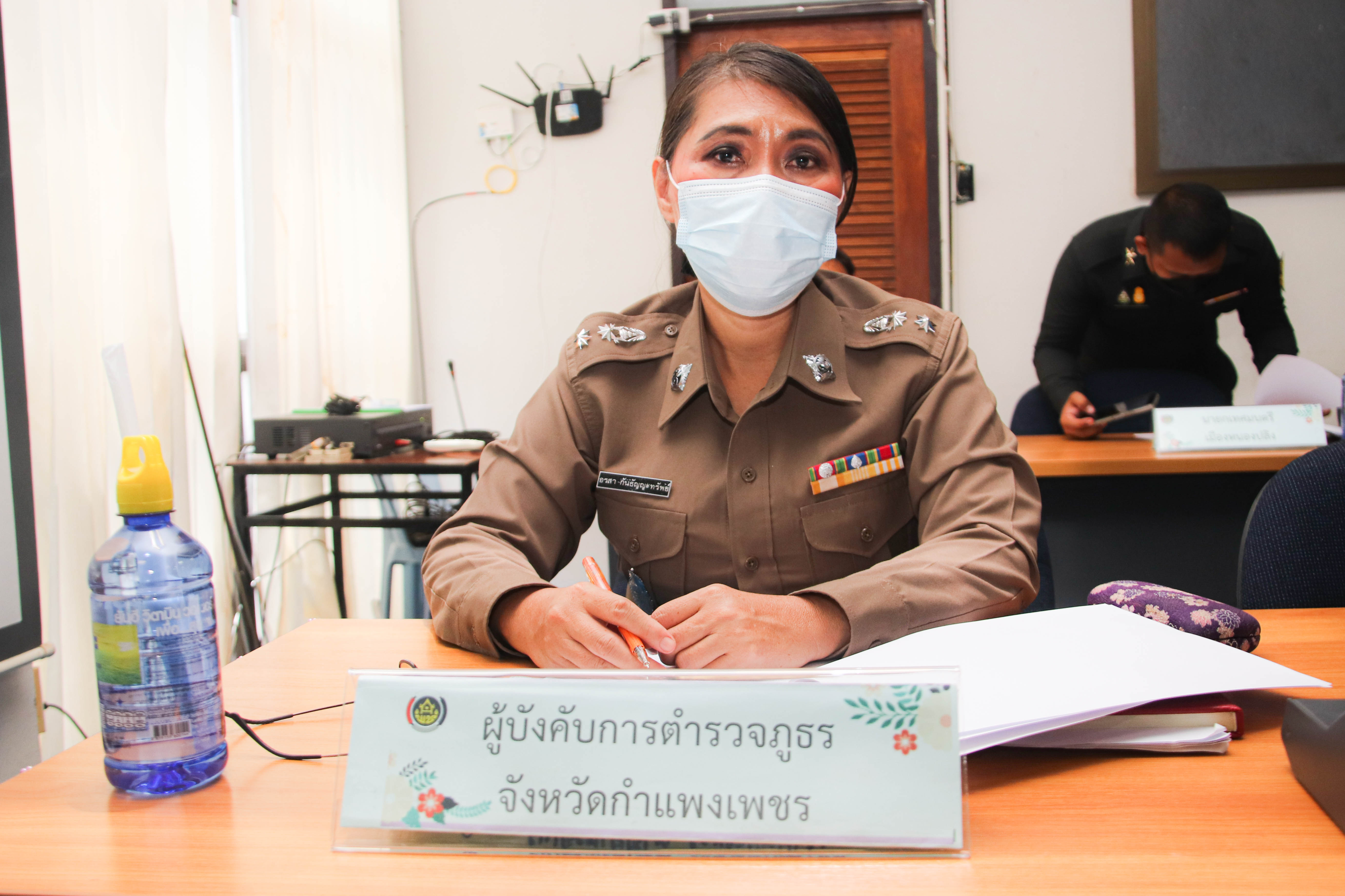 พช.กำแพงเพชร ประชุมคณะกรรมการบริหารศูนย์อำนวยการขจัดความยากจนและพัฒนาคนทุกช่วงวัยอย่างยั่งยืนตามหลักปรัชญาของเศรษฐกิจพอเพียงจังหวัดกำแพงเพชร (คจพ.จ.) ครั้งที่ 4/2565
