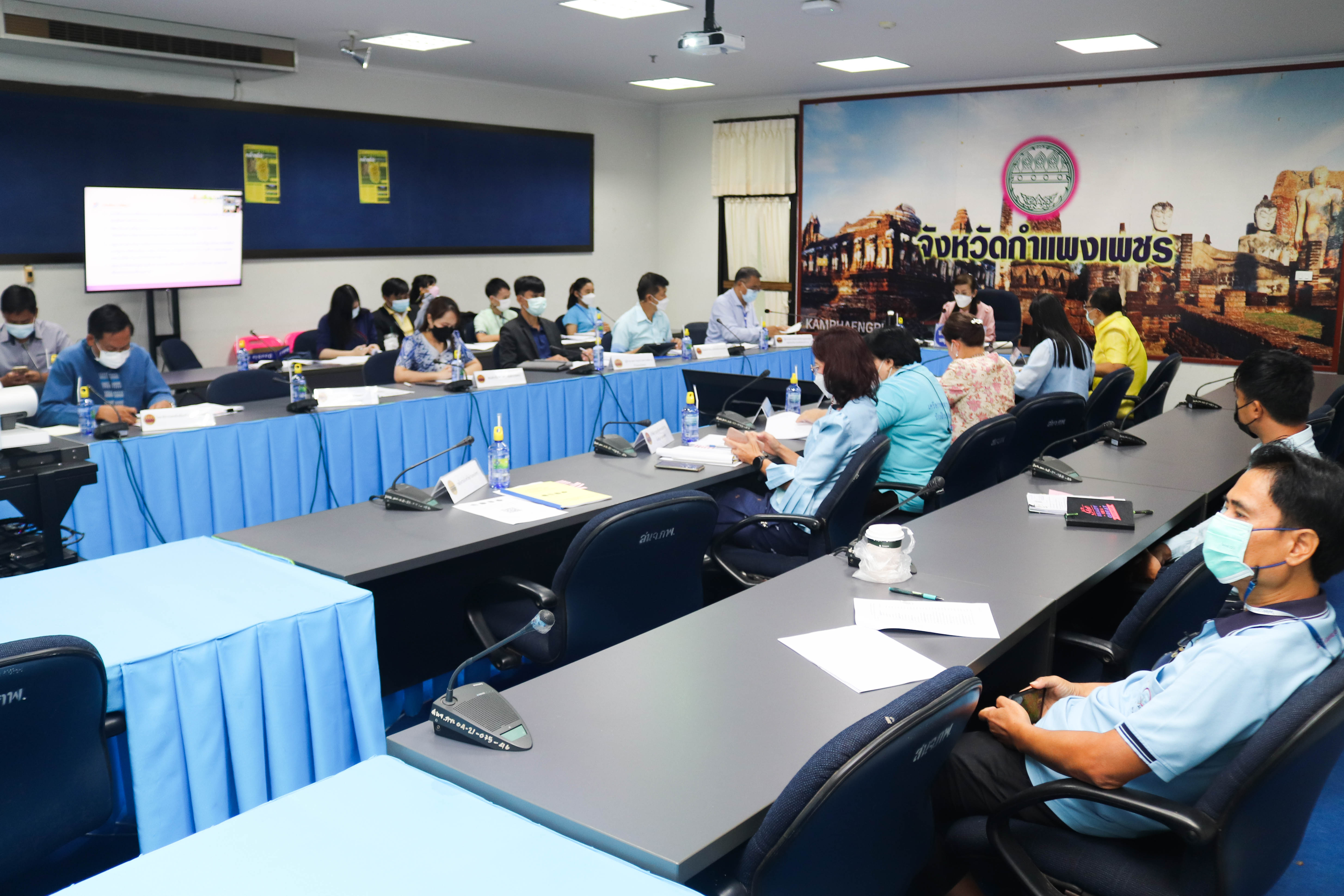 พช.กำแพงเพชร ร่วมประชุมการจัดทำแผนปฏิบัติราชการประจำปีของกลุ่มจังหวัดภาคเหนือตอนล่าง 2 ประจำปีงบประมาณ พ.ศ. 2567