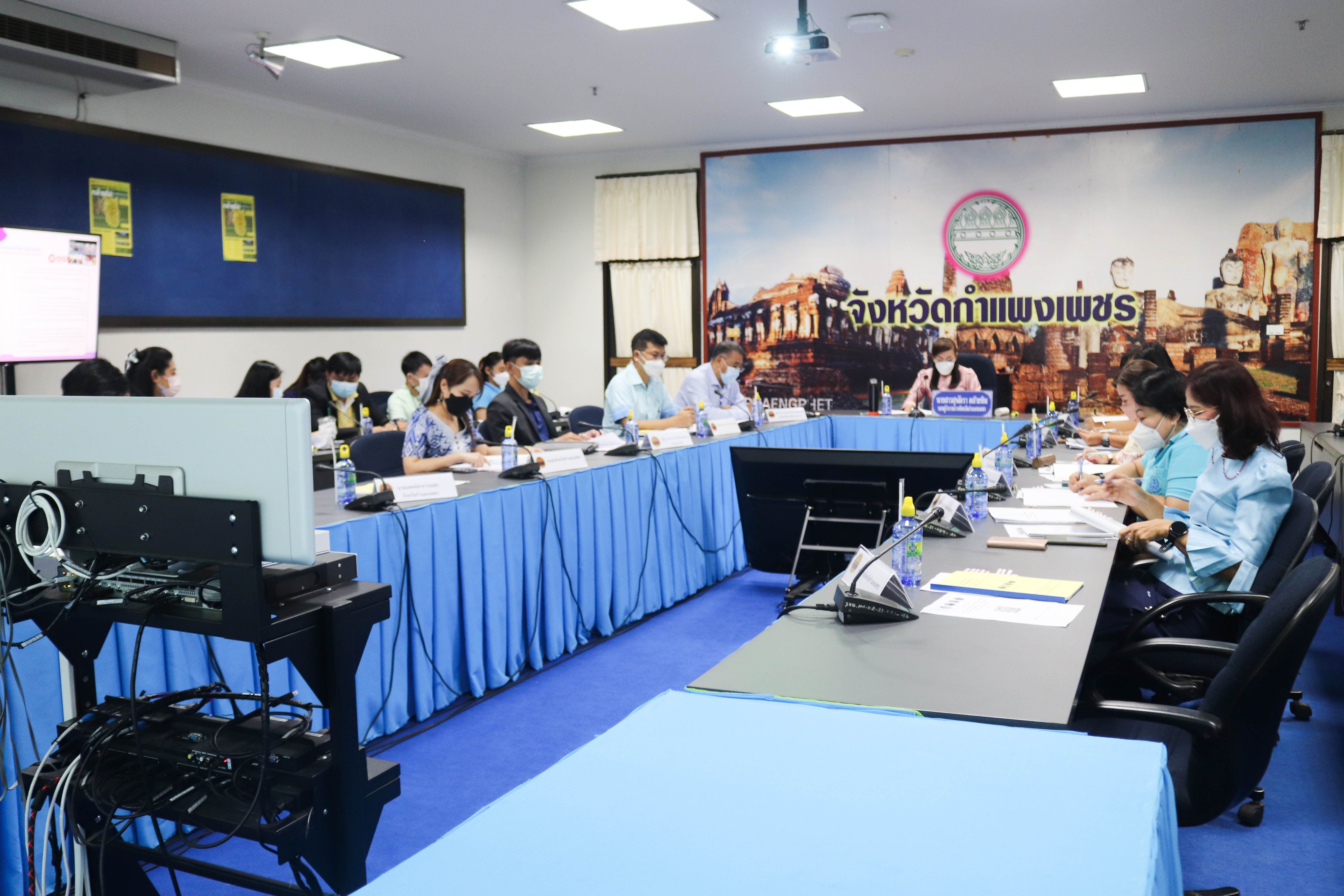 พช.กำแพงเพชร ร่วมประชุมการจัดทำแผนปฏิบัติราชการประจำปีของกลุ่มจังหวัดภาคเหนือตอนล่าง 2 ประจำปีงบประมาณ พ.ศ. 2567