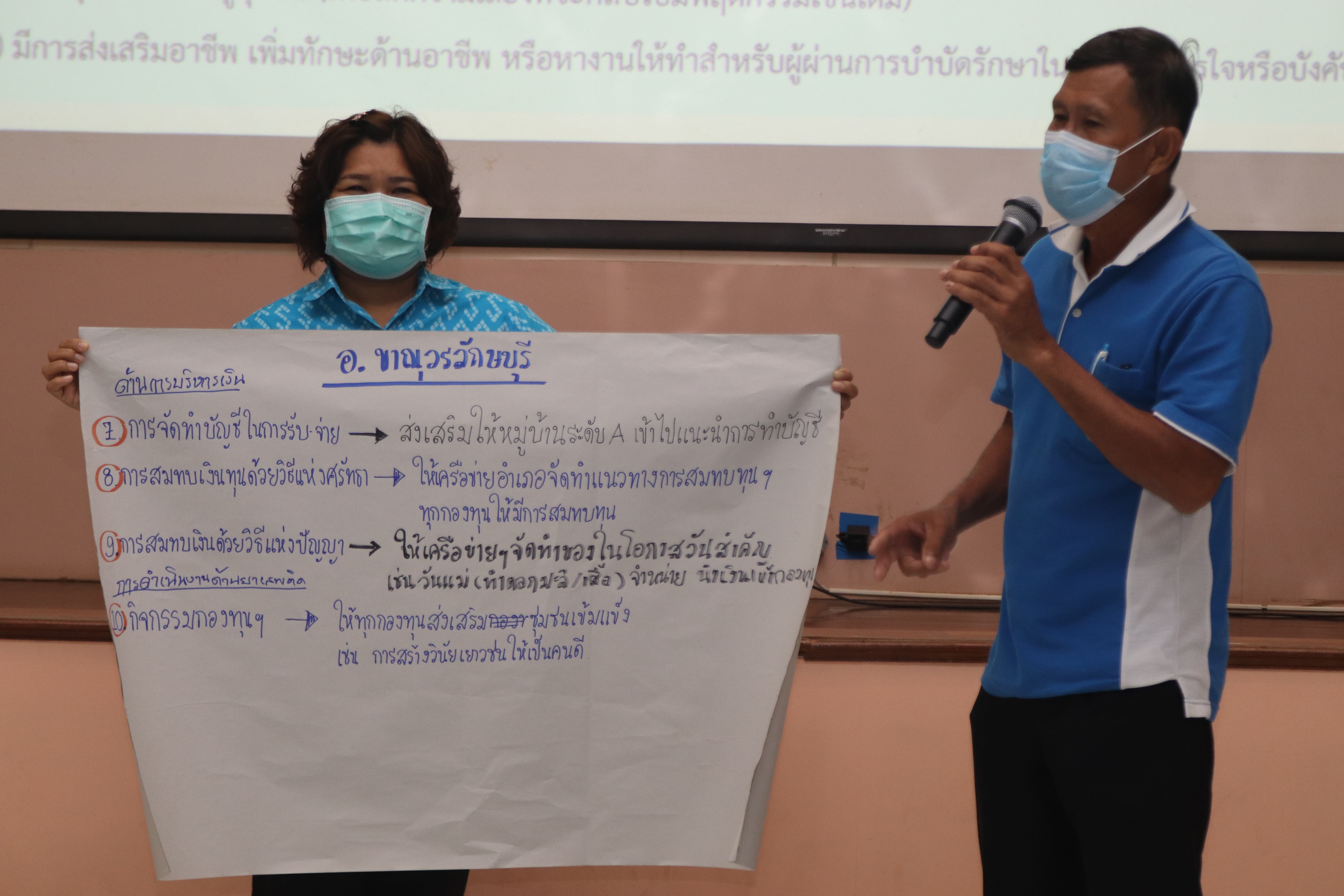 พช.กำแพงเพชร ประชุมเชิงปฏิบัติการชี้แจงแนวทางการดำเนินงานคณะกรรมการเครือข่าย กองทุนแม่ของแผ่นดินระดับจังหวัด