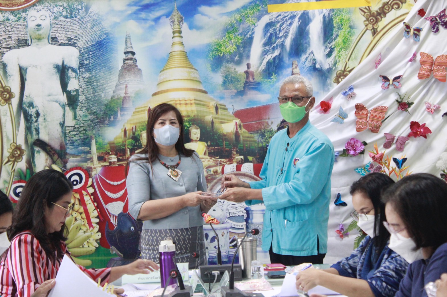 พช.กำแพงเพชร ประชุมผู้อำนวยการกลุ่มงาน พัฒนาการอำเภอ และนักวิชาการพัฒนาชุมชน ครั้งที่ 6/2565