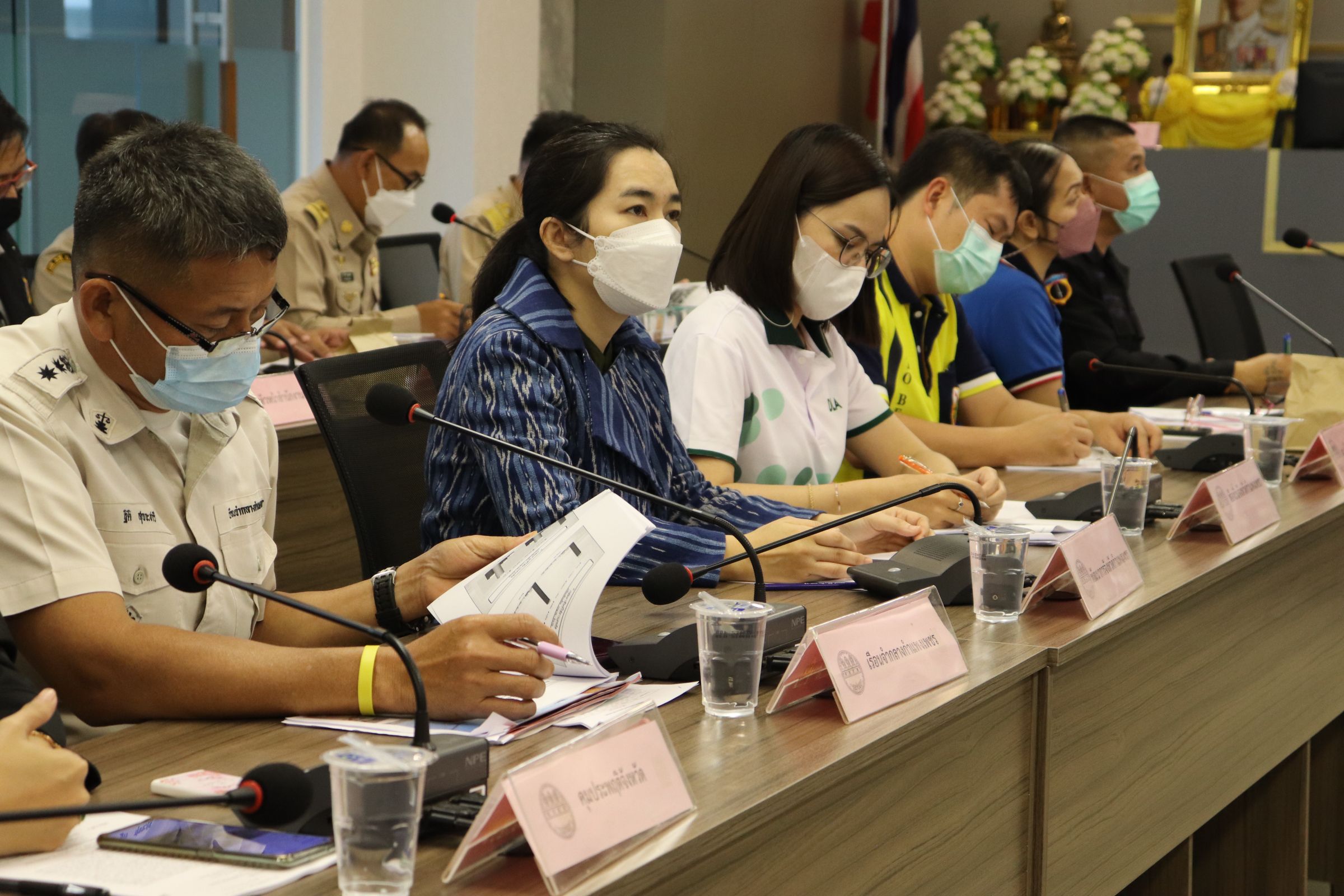 พช.กำแพงเพชร ร่วมประชุมศูนย์อำนวยการป้องกันและปราบปรามยาเสพติดจังหวัดกำแพงเพชร