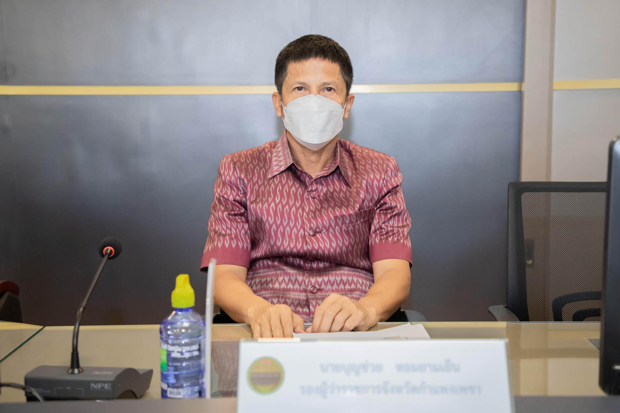 พช.กำแพงเพชร ร่วมประชุมคณะกรรมการอำนวยการ และคณะกรรมการจัดงานประเพณี “สารทไทย-กล้วยไข่ และของดีเมืองกำแพง” ประจำปี พ.ศ.2565