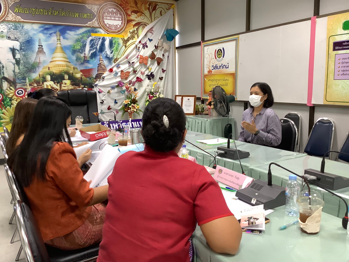เต็ม100!  พช.กำแพงเพชร สอบสัมภาษณ์  อาสาพัฒนา (อสพ.) รุ่นที่ 74  จังหวัดกำแพงเพชร