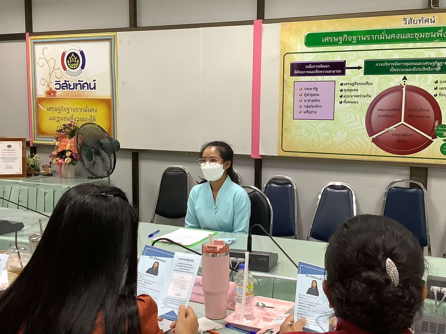 เต็ม100!  พช.กำแพงเพชร สอบสัมภาษณ์  อาสาพัฒนา (อสพ.) รุ่นที่ 74  จังหวัดกำแพงเพชร