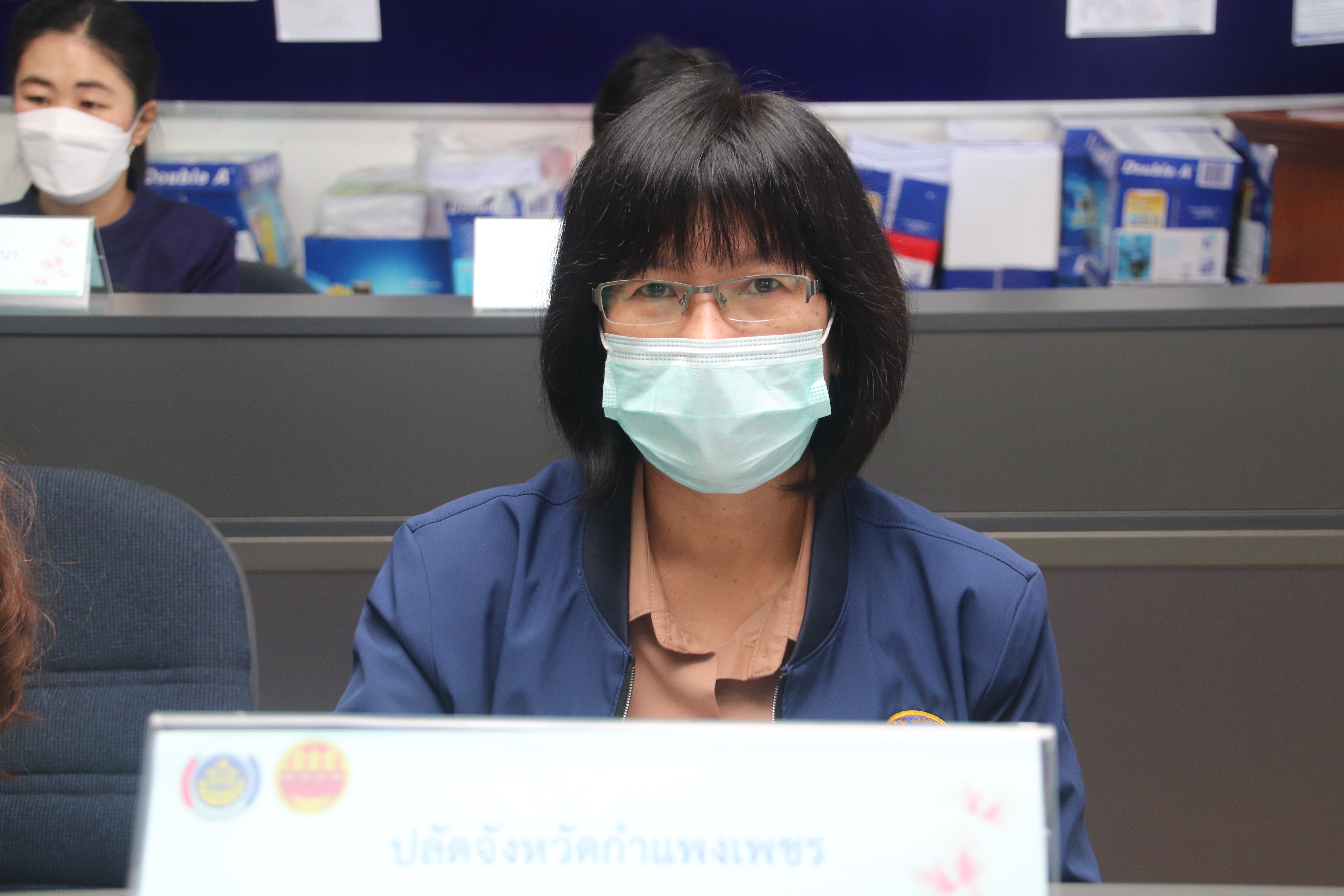 พช.กำแพงเพชร จัดประชุมคณะกรรมการประสานงานและขับเคลื่อนนโยบายสานพลังประชารัฐ (คสป.) ประจำจังหวัดกำแพงเพชร  ครั้งที่ 2/2565