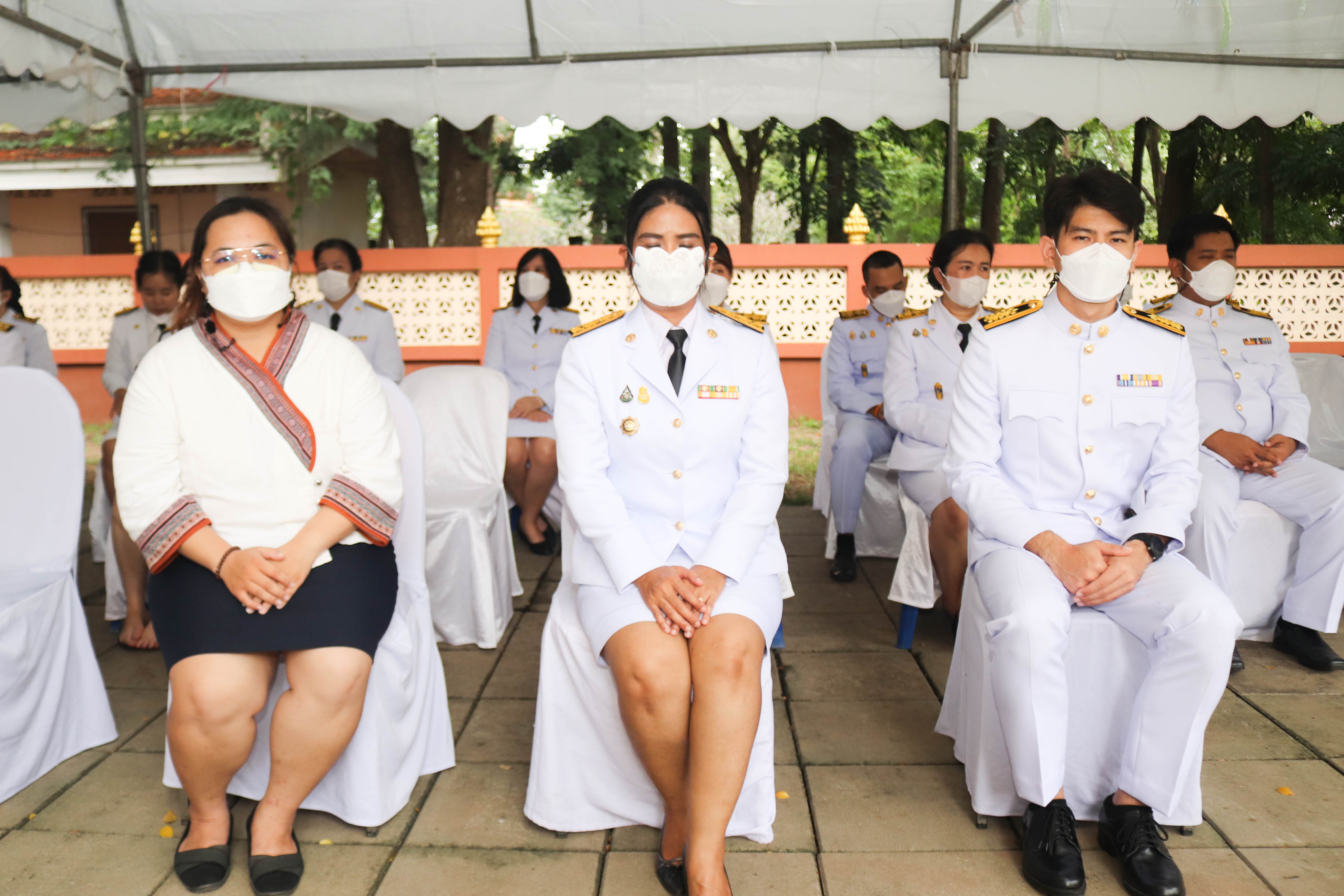 พช.กำแพงเพชร ร่วมพิธีถวายพระกฐินพระราชทาน วัดนาควัชรโสภณ พระอารามหลวง (วัดช้าง)