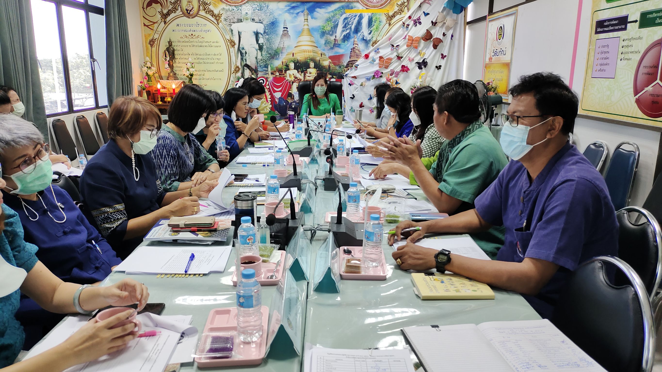 พช.กำแพงเพชร ประชุมผู้อำนวยการกลุ่มงาน พัฒนาการอำเภอ และนักวิชาการพัฒนาชุมชน ครั้งที่ 8/2565