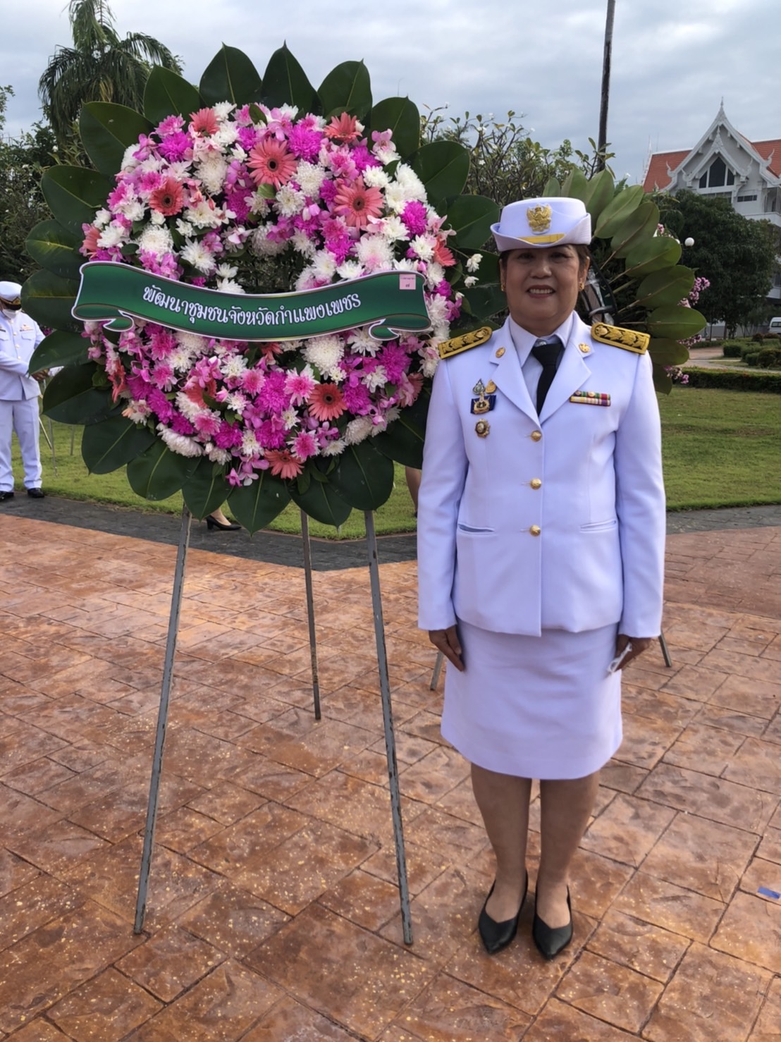 พช.กำแพงเพชร ร่วมพิธีน้อมรำลึกเนื่องในวันคล้ายวันสวรรคตพระบาทสมเด็จพระจุลจอมเกล้าเจ้าอยู่หัว 23 ตุลาคม 2565