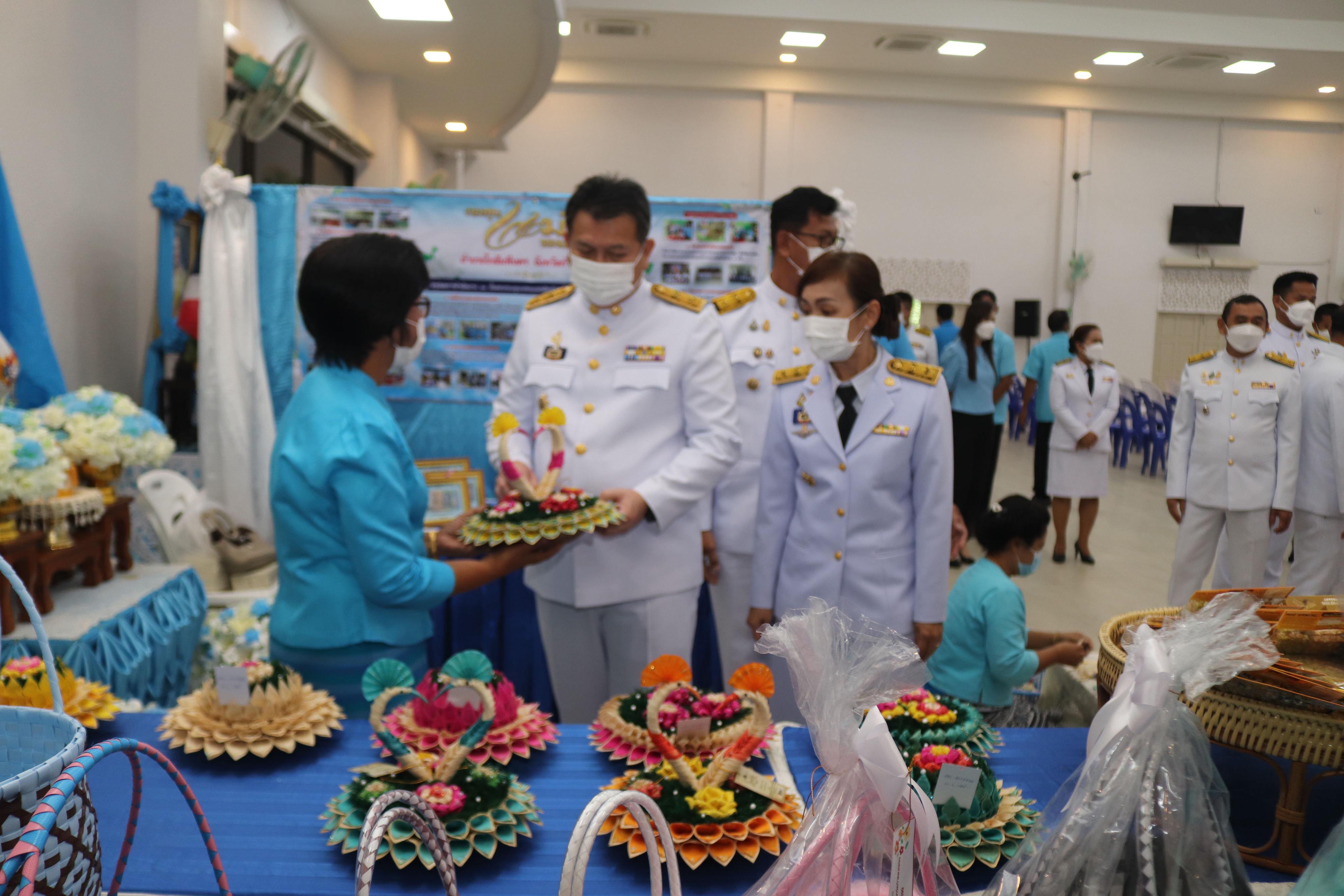 กำแพงเพชรจัดงานมหกรรมกองทุนแม่ของแผ่นดินจังหวัดกำแพงเพชรและพิธีมอบเงินพระราชทานขวัญถุงกองทุนแม่ของแผ่นดิน ประจำปี 2565