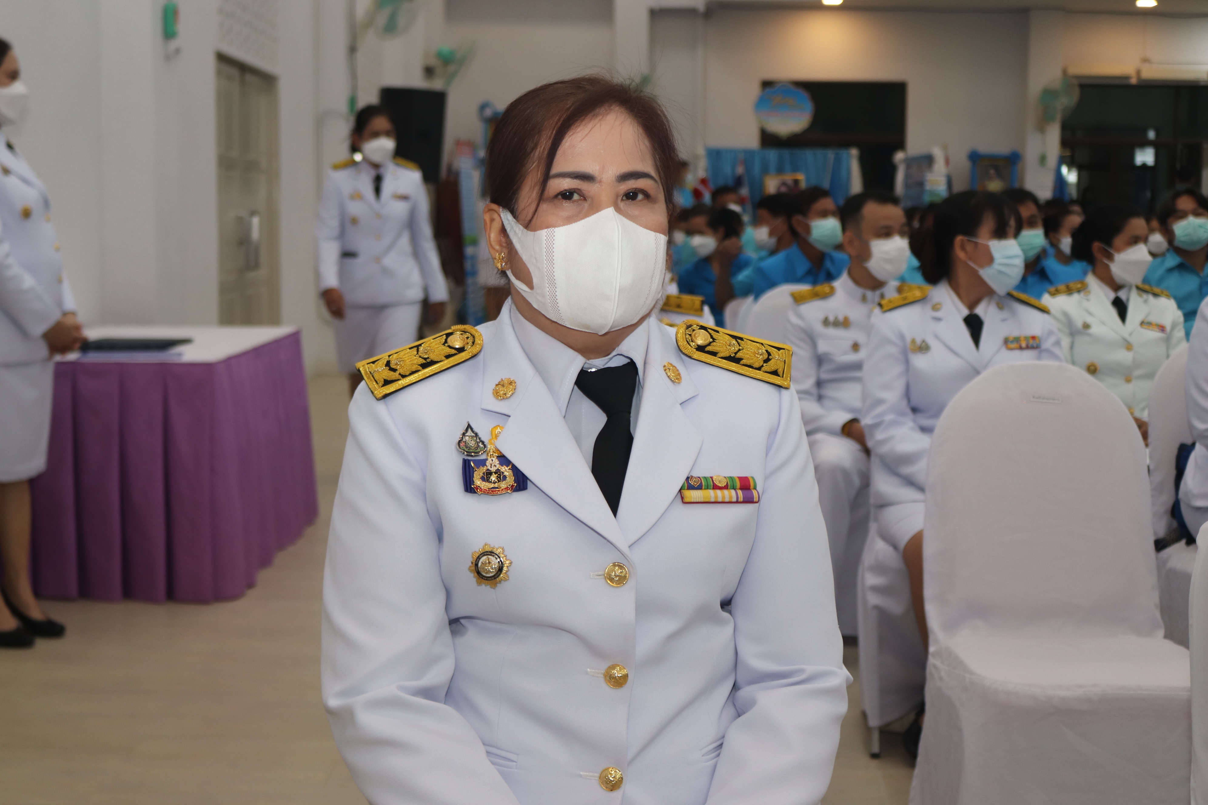 กำแพงเพชรจัดงานมหกรรมกองทุนแม่ของแผ่นดินจังหวัดกำแพงเพชรและพิธีมอบเงินพระราชทานขวัญถุงกองทุนแม่ของแผ่นดิน ประจำปี 2565