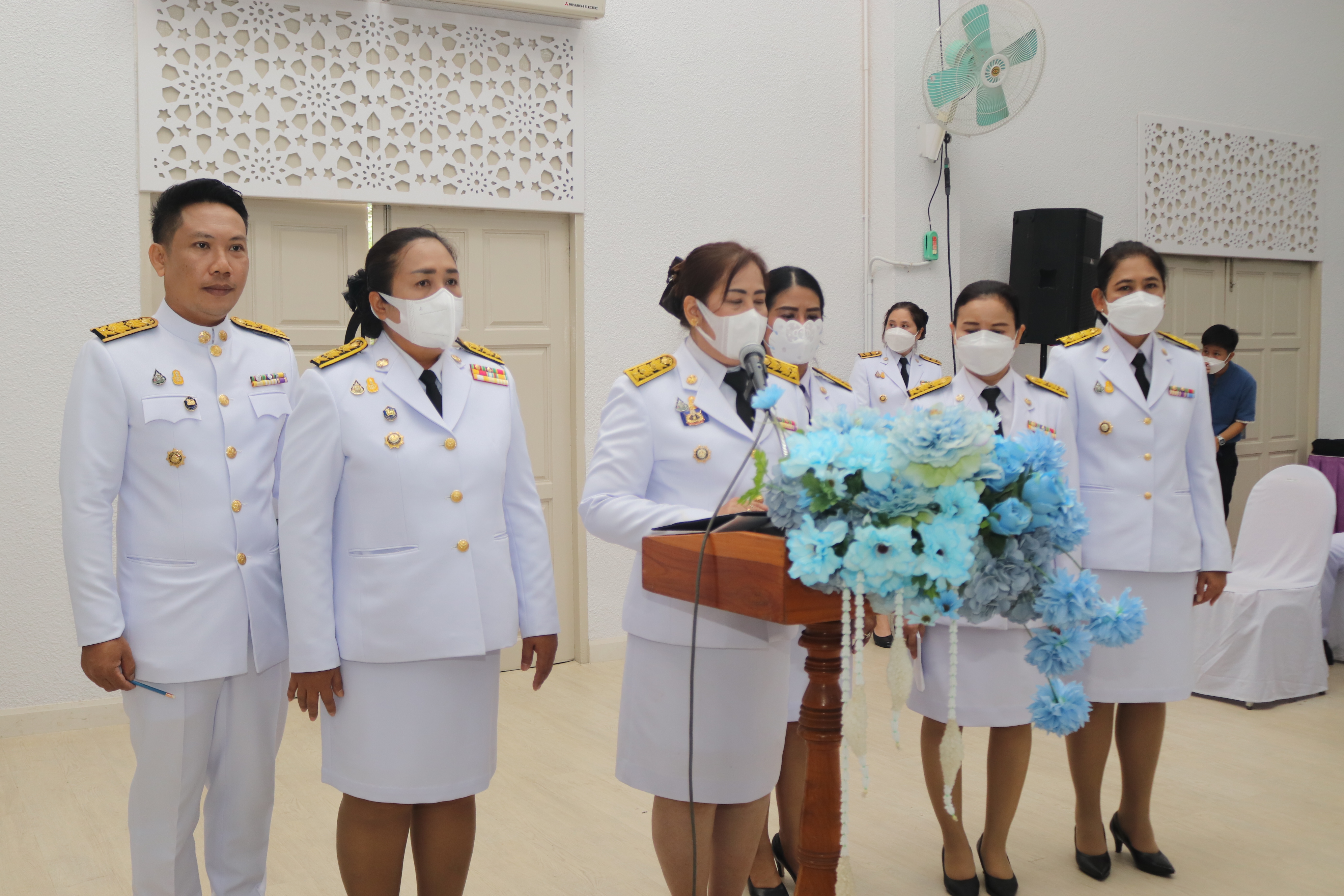 กำแพงเพชรจัดงานมหกรรมกองทุนแม่ของแผ่นดินจังหวัดกำแพงเพชรและพิธีมอบเงินพระราชทานขวัญถุงกองทุนแม่ของแผ่นดิน ประจำปี 2565
