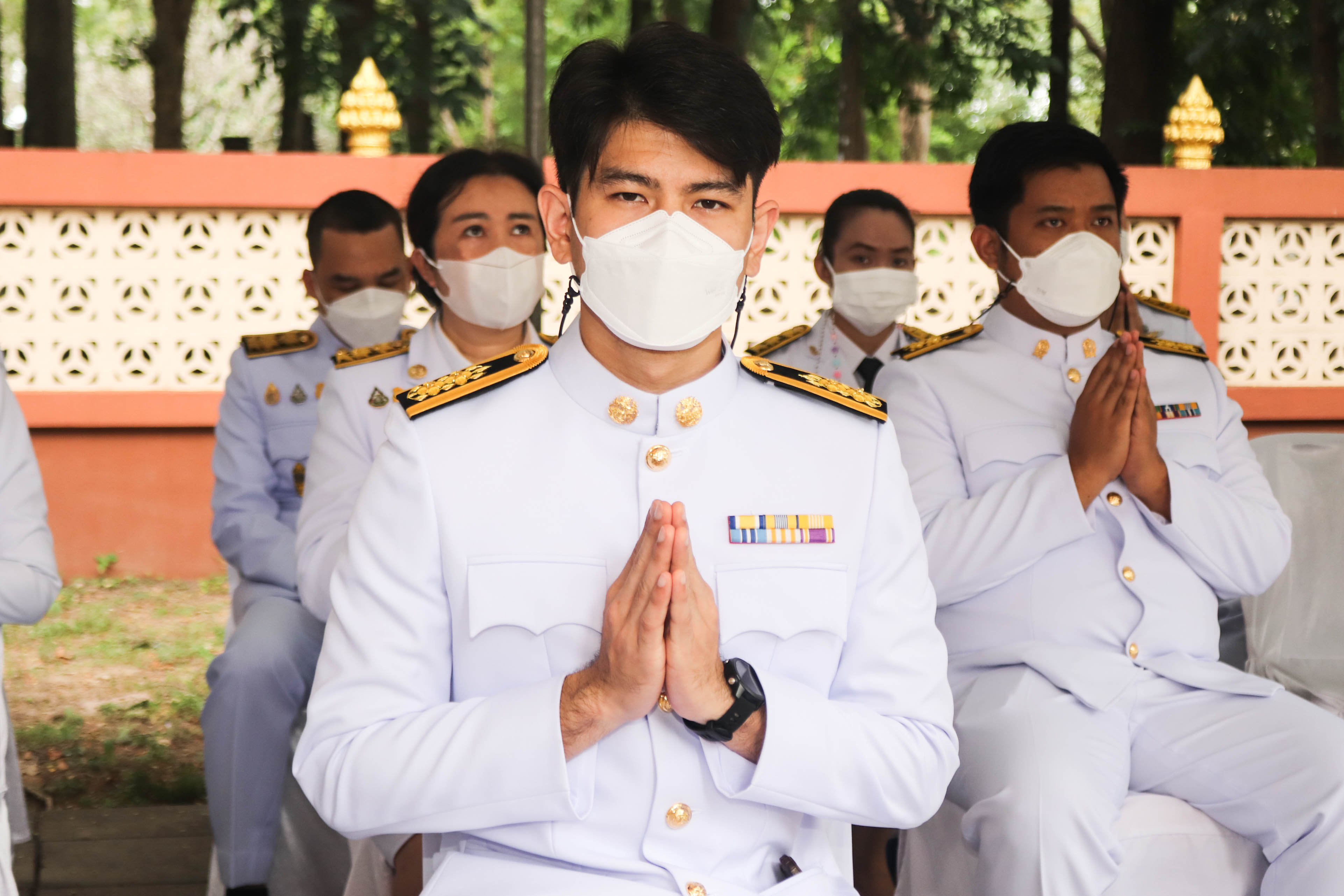 พช.กำแพงเพชร ร่วมพิธีถวายพระกฐินพระราชทาน วัดนาควัชรโสภณ พระอารามหลวง (วัดช้าง)