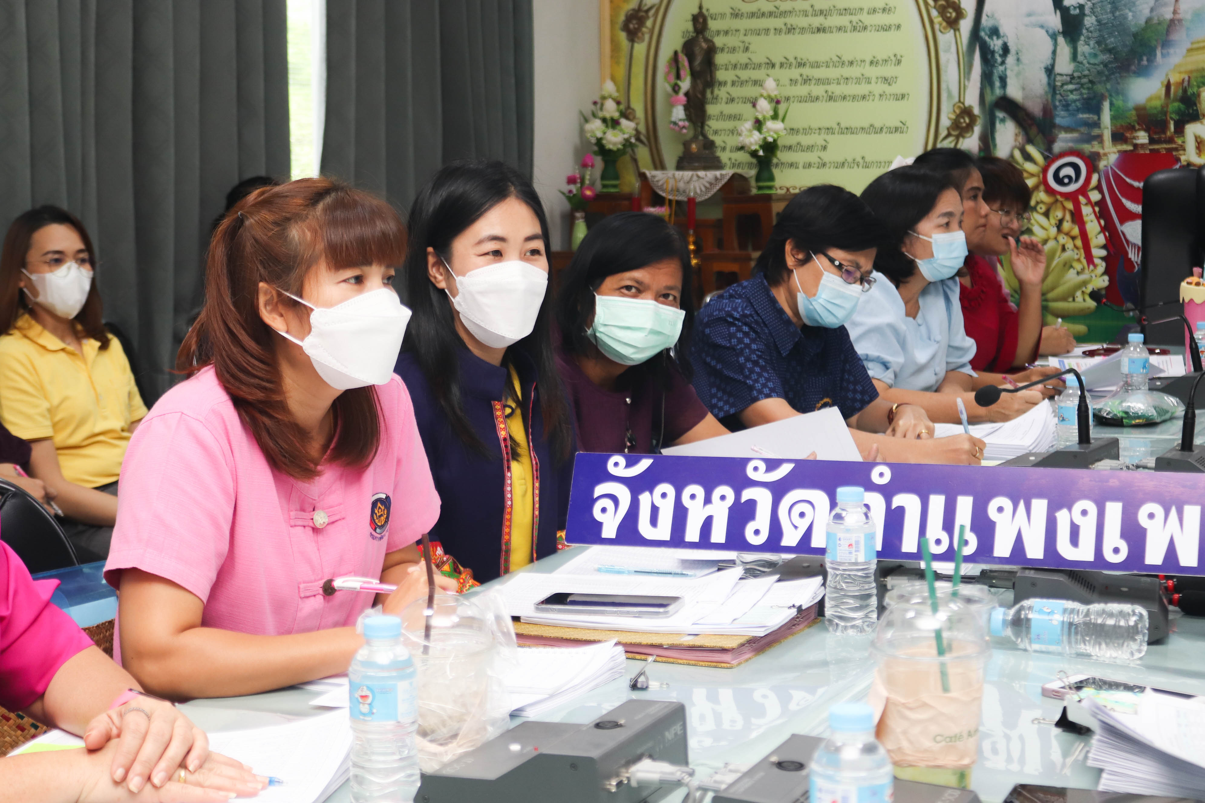 พช.กำแพงเพชร ร่วมประชุมซักซ้อมแนวทางการยืนยันยอดลูกหนี้เงินทุนหมุนเวียน กองทุนพัฒนาบทบาทสตรีผ่านระบบอิเล็กทรอนิกส์ ( Cisco Webex Meeting )