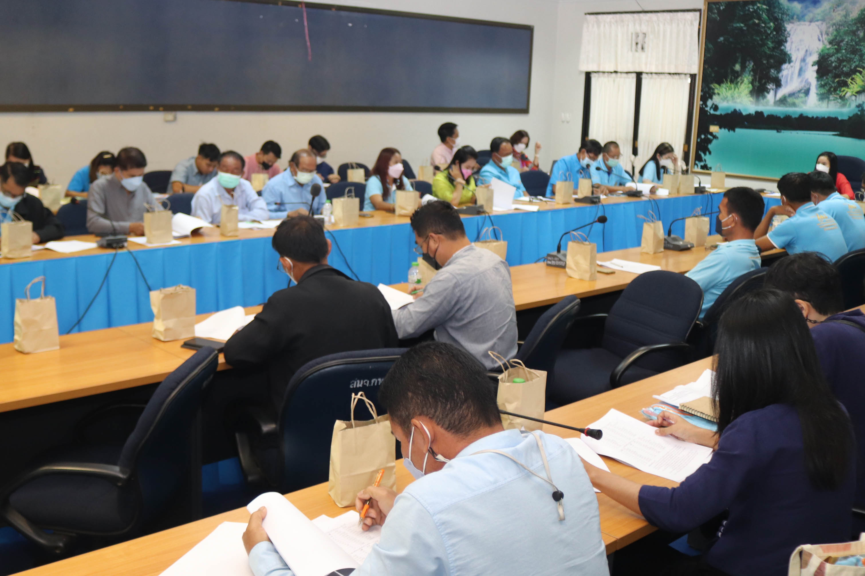 พช.กำแพงเพชร จัดประชุมคณะกรรมการเครือข่ายกองทุนแม่ของแผ่นดินจังหวัดกำแพงเพชร ครั้งที่ 3/2565