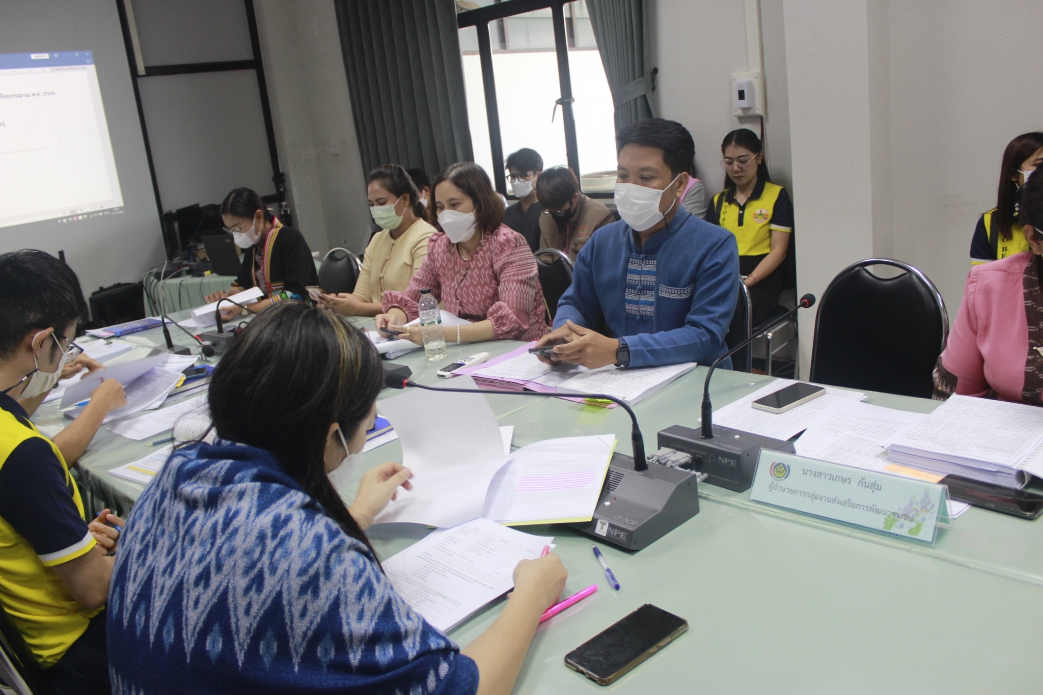 พช.กำแพงเพชร ประชุมและติดตามแผนปฏิบัติงานและแผนการใช้จ่ายงบประมาณ ประจำปีงบประมาณ พ.ศ. 2566
